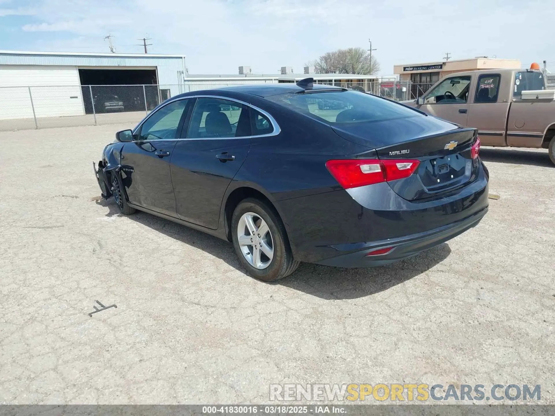 3 Photograph of a damaged car 1G1ZD5STXPF181141 CHEVROLET MALIBU 2023