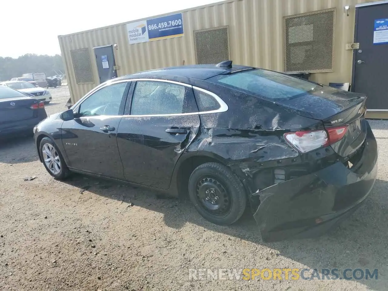 2 Photograph of a damaged car 1G1ZD5STXPF189787 CHEVROLET MALIBU 2023