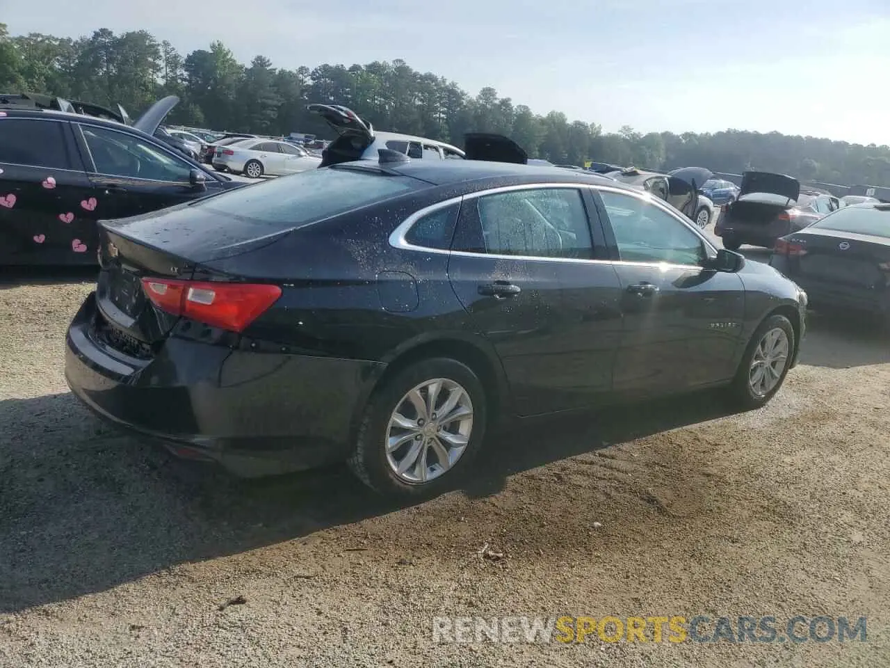 3 Photograph of a damaged car 1G1ZD5STXPF189787 CHEVROLET MALIBU 2023
