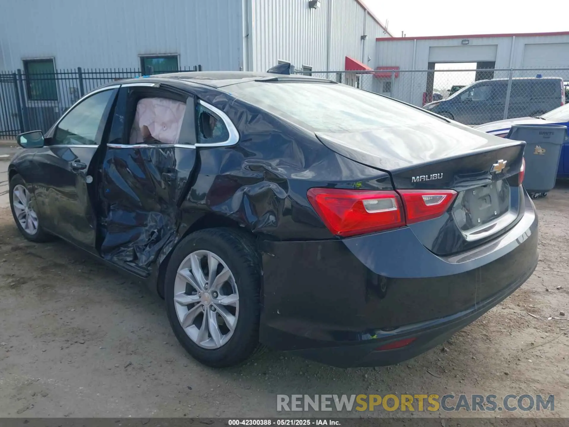 3 Photograph of a damaged car 1G1ZD5STXPF192690 CHEVROLET MALIBU 2023