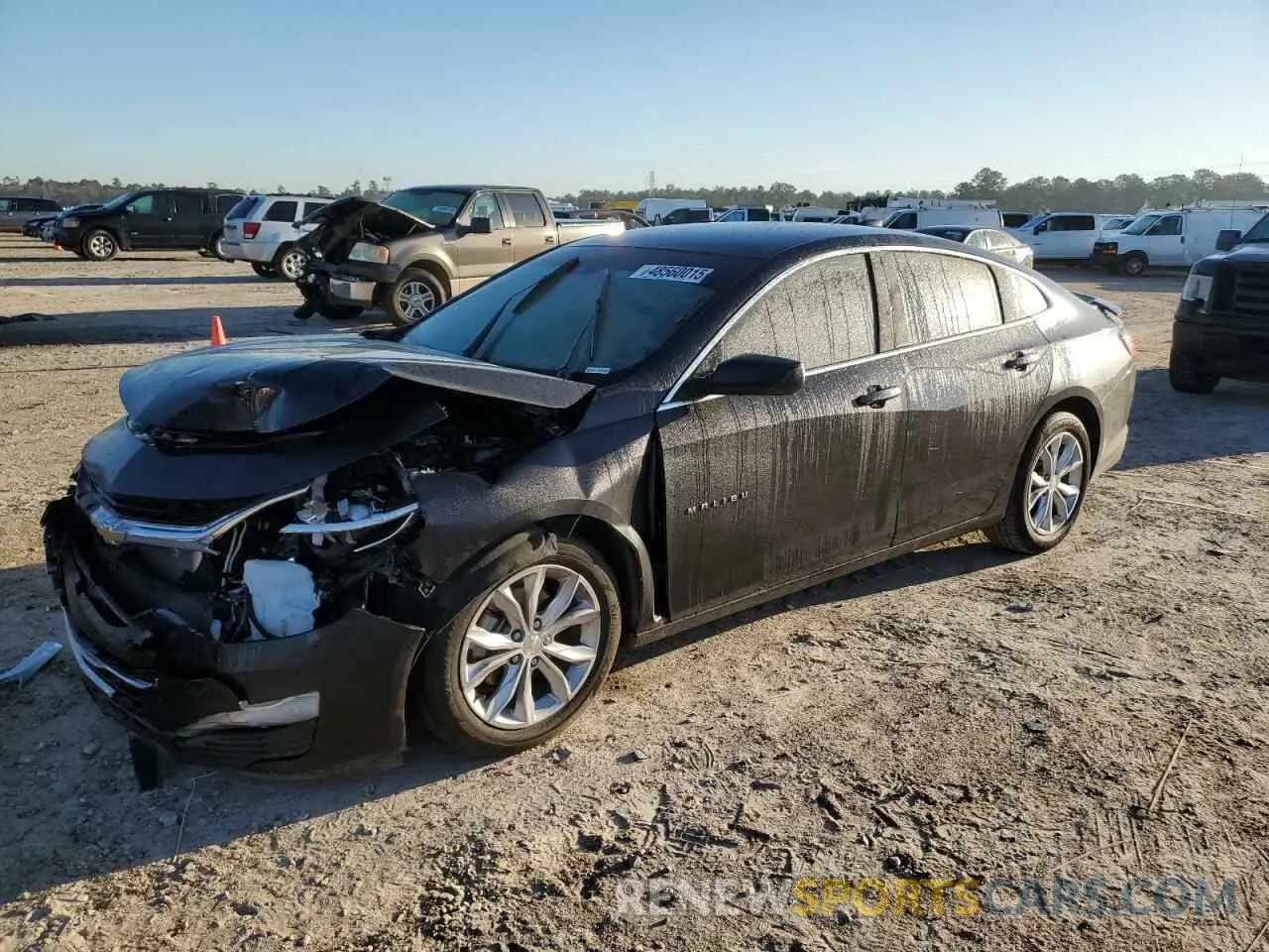 1 Photograph of a damaged car 1G1ZD5STXPF195508 CHEVROLET MALIBU 2023