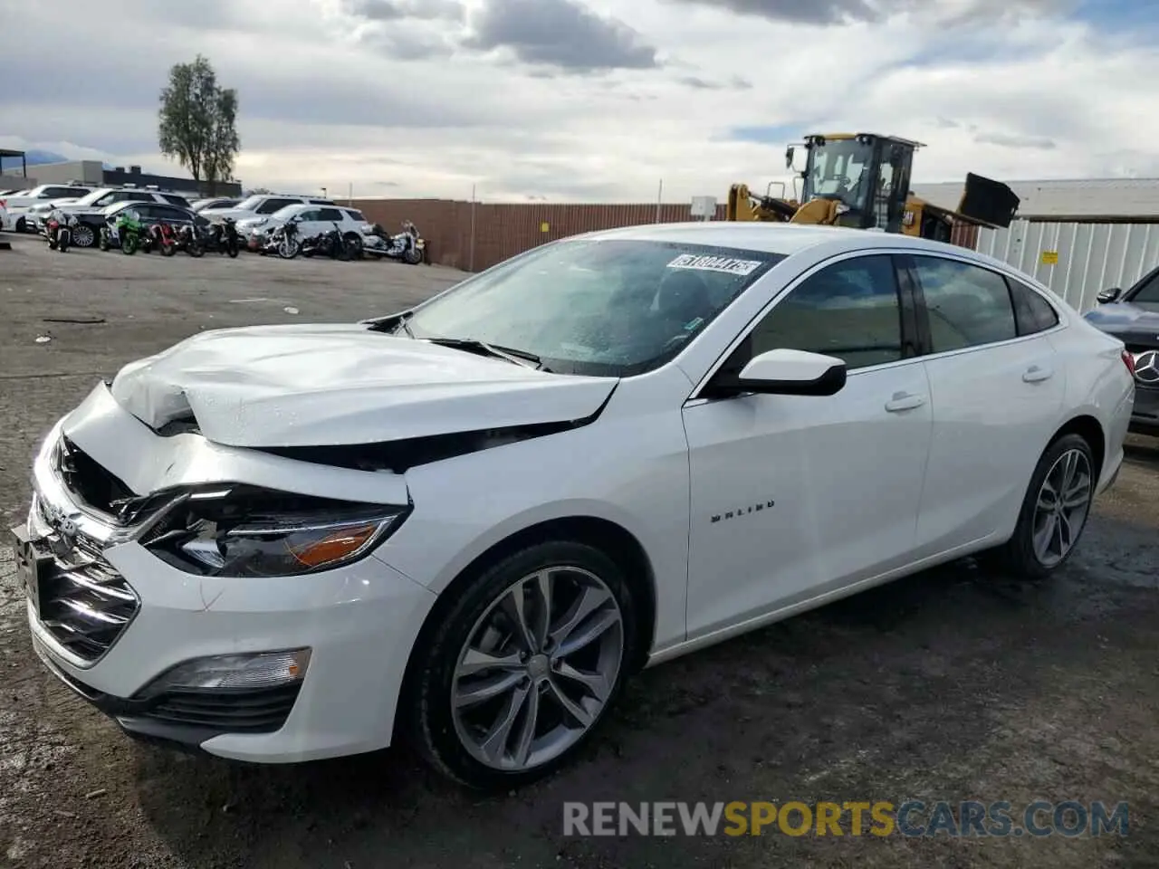 1 Photograph of a damaged car 1G1ZD5STXPF200237 CHEVROLET MALIBU 2023