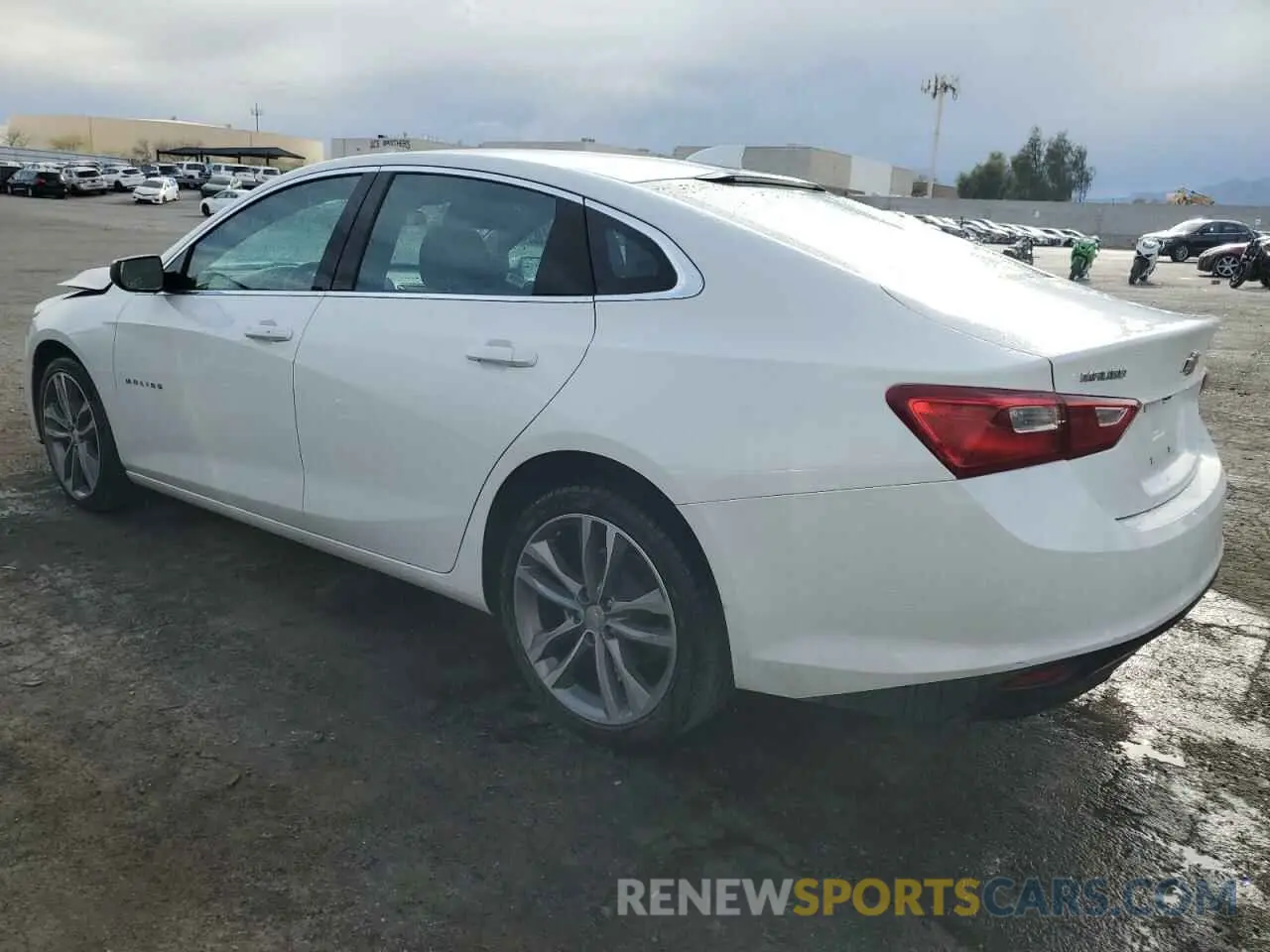 2 Photograph of a damaged car 1G1ZD5STXPF200237 CHEVROLET MALIBU 2023