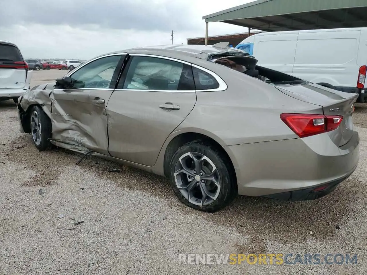 2 Photograph of a damaged car 1G1ZD5STXPF205664 CHEVROLET MALIBU 2023
