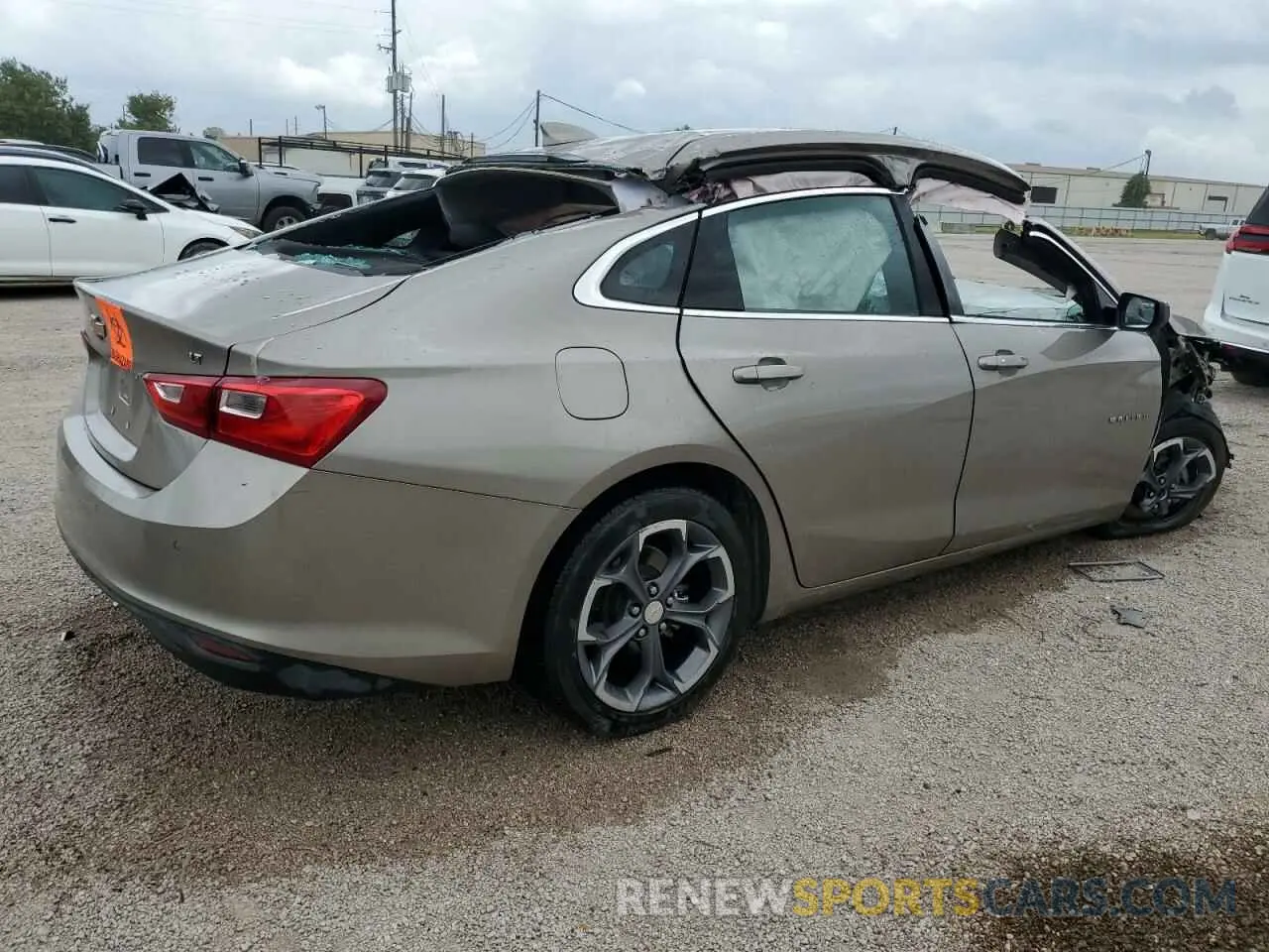 3 Photograph of a damaged car 1G1ZD5STXPF205664 CHEVROLET MALIBU 2023