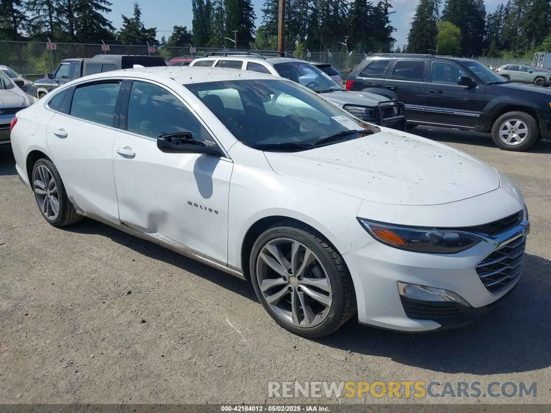 1 Photograph of a damaged car 1G1ZD5STXPF218205 CHEVROLET MALIBU 2023