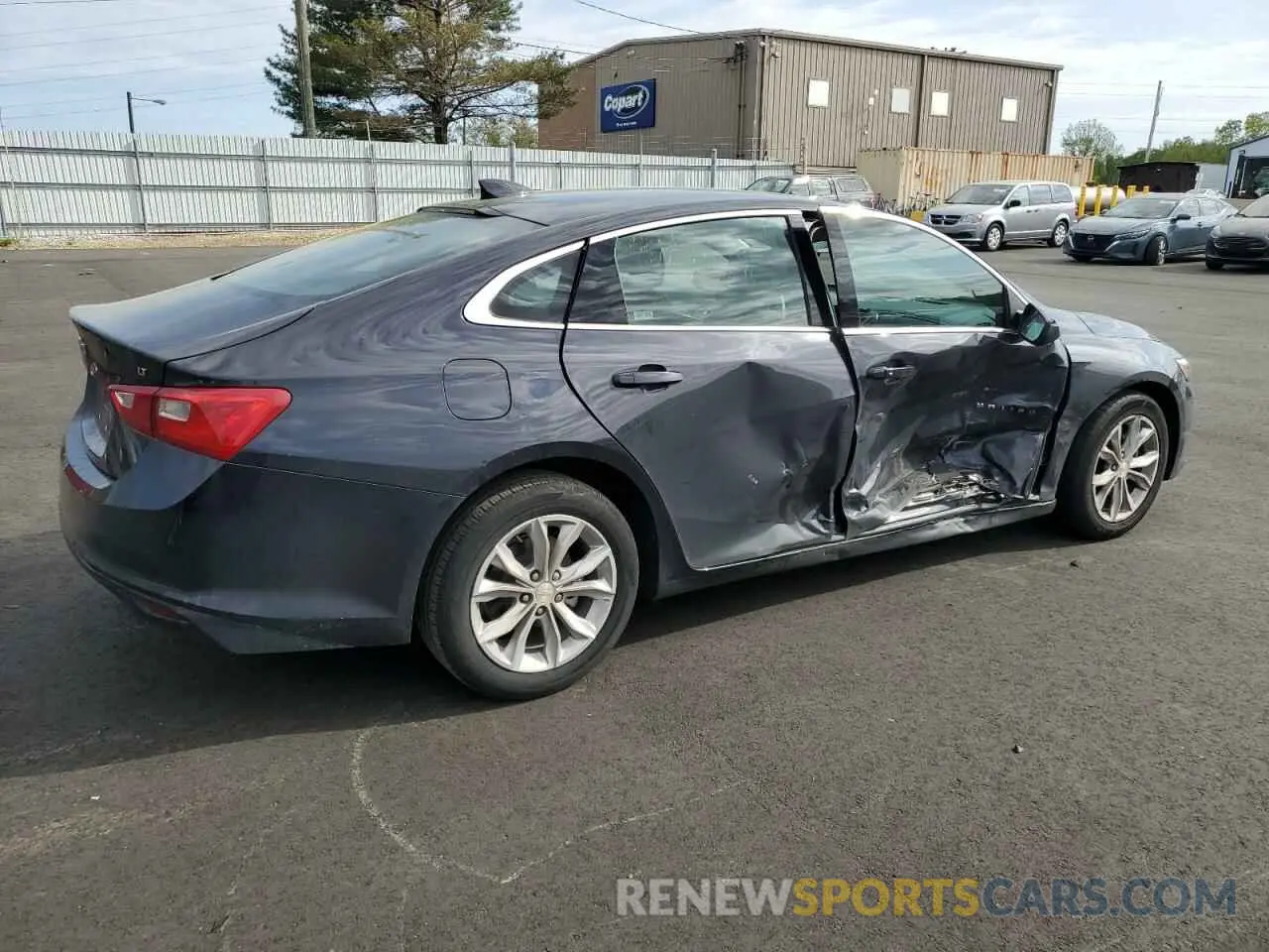 3 Photograph of a damaged car 1G1ZD5STXPF221847 CHEVROLET MALIBU 2023