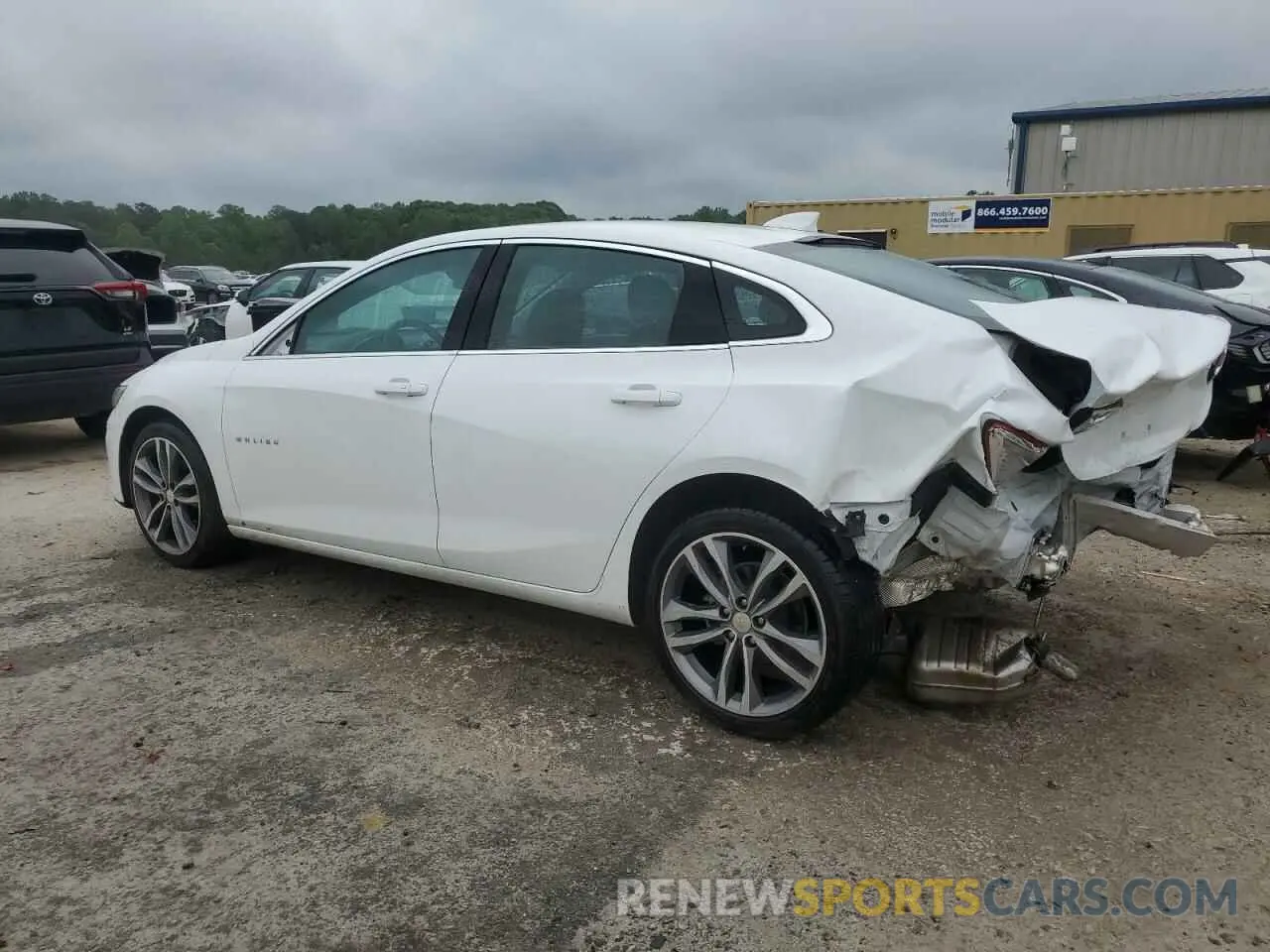 2 Photograph of a damaged car 1G1ZD5STXPF227101 CHEVROLET MALIBU 2023