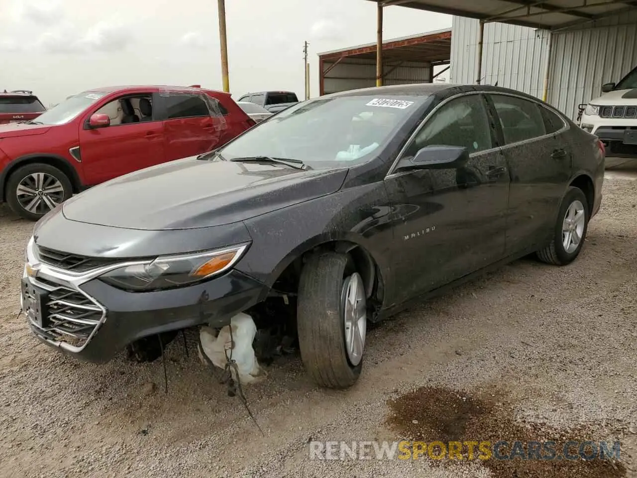 1 Photograph of a damaged car 1G1ZD5STXPF230211 CHEVROLET MALIBU 2023