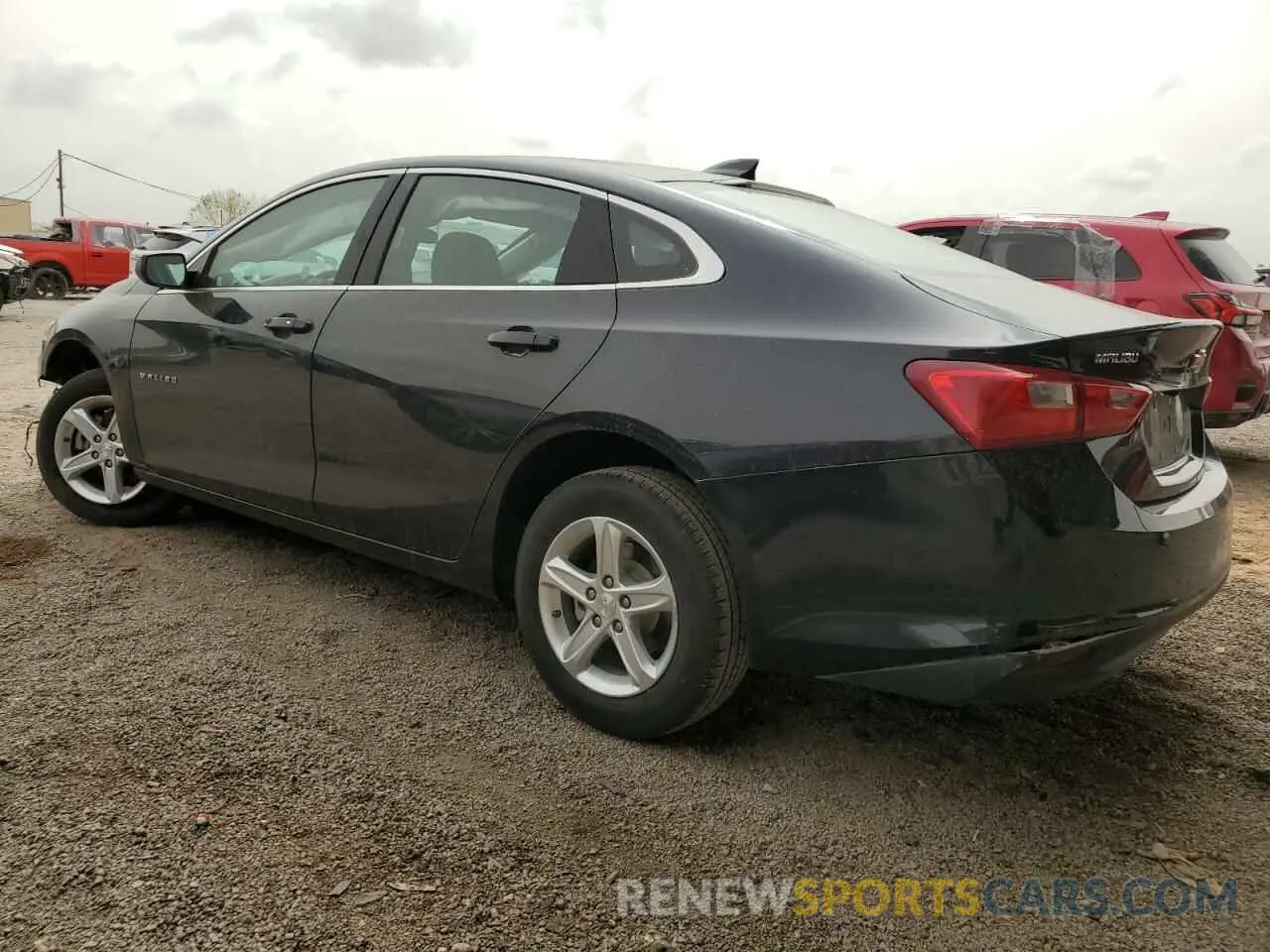 2 Photograph of a damaged car 1G1ZD5STXPF230211 CHEVROLET MALIBU 2023