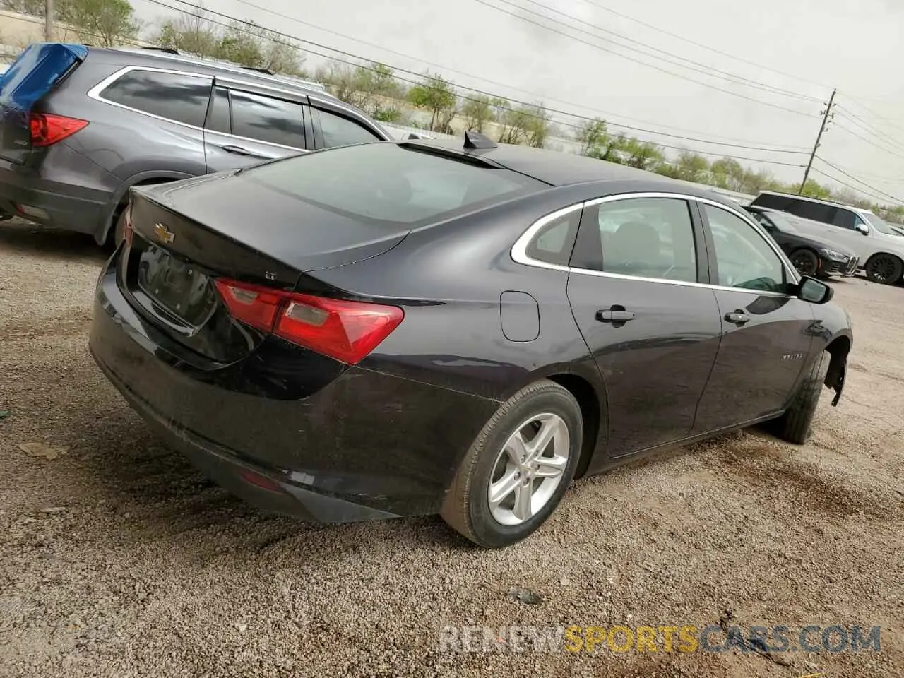 3 Photograph of a damaged car 1G1ZD5STXPF230211 CHEVROLET MALIBU 2023