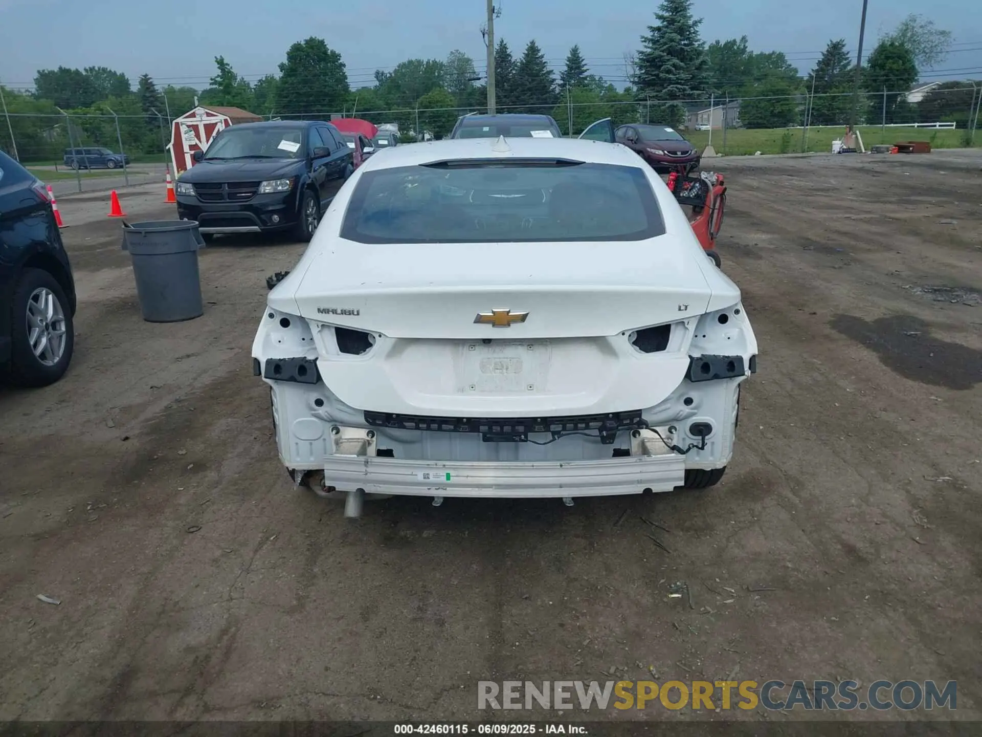 17 Photograph of a damaged car 1G1ZD5STXPF232430 CHEVROLET MALIBU 2023