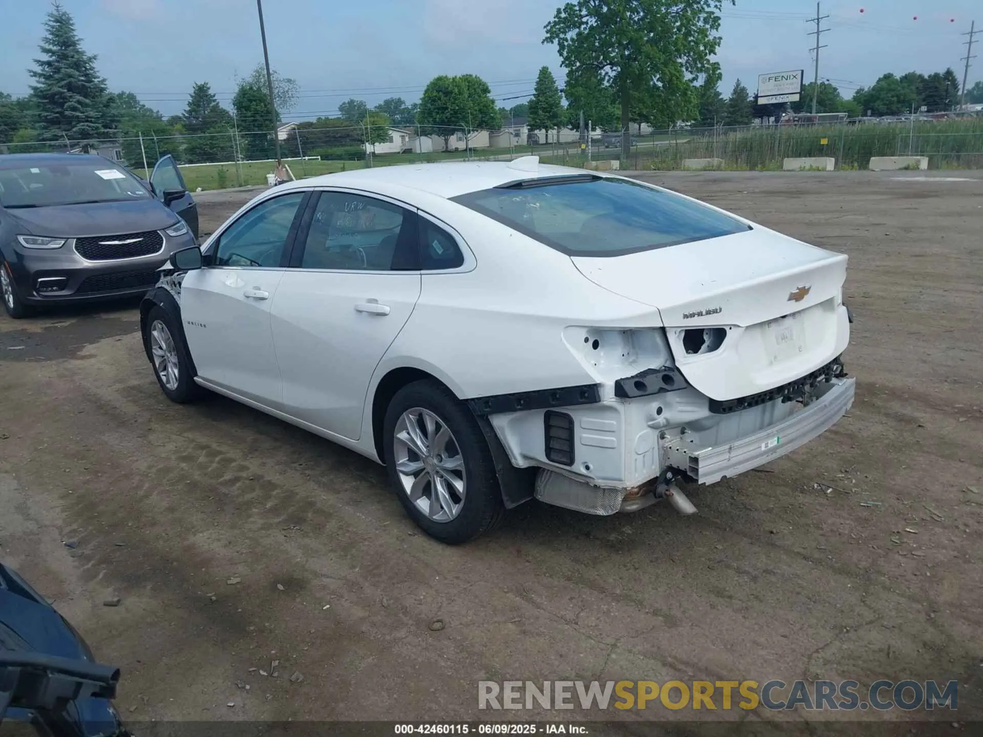 3 Photograph of a damaged car 1G1ZD5STXPF232430 CHEVROLET MALIBU 2023