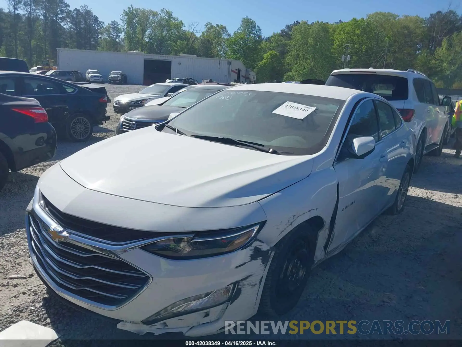 14 Photograph of a damaged car 1G1ZD5STXPF236767 CHEVROLET MALIBU 2023