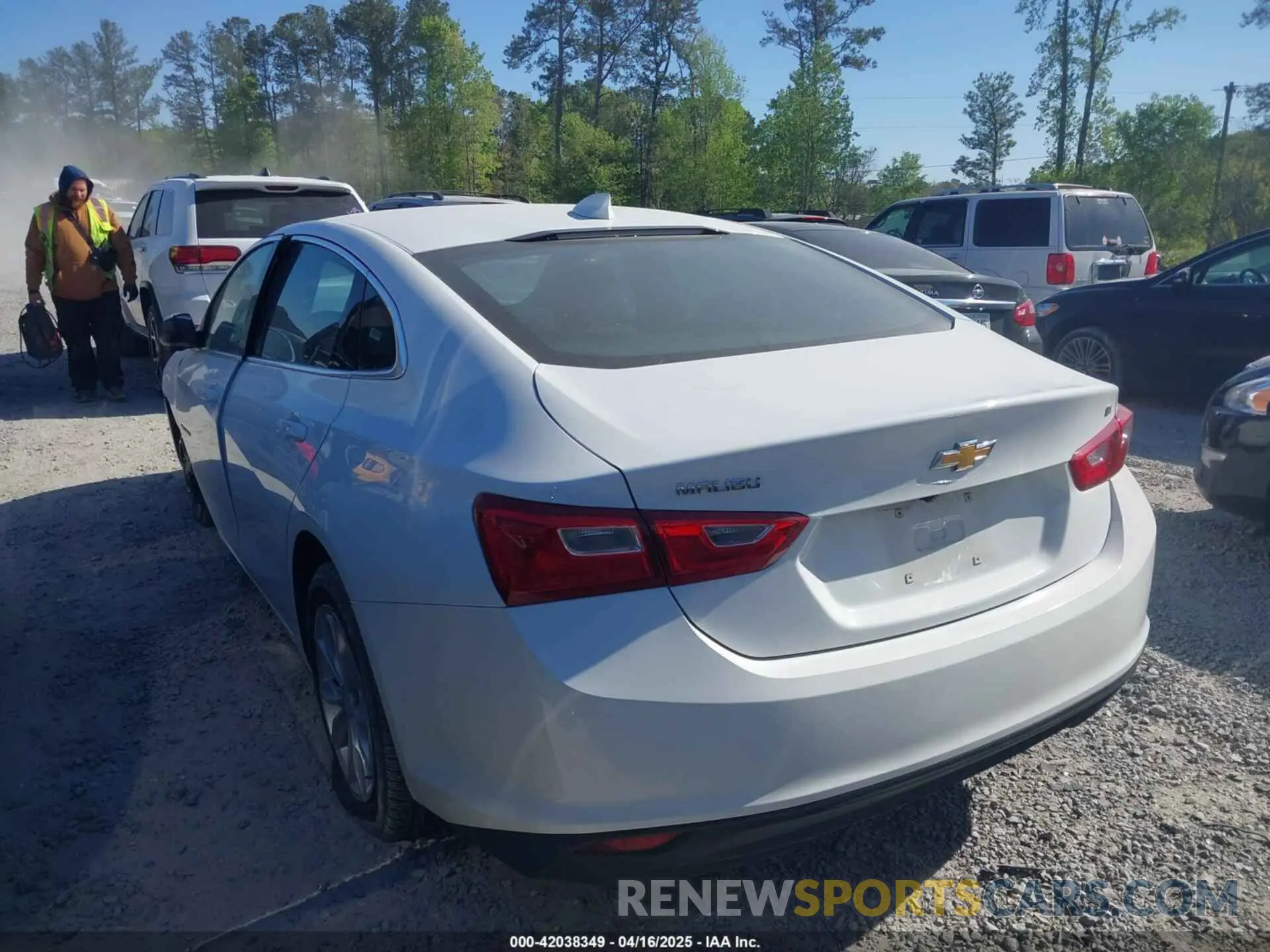 3 Photograph of a damaged car 1G1ZD5STXPF236767 CHEVROLET MALIBU 2023