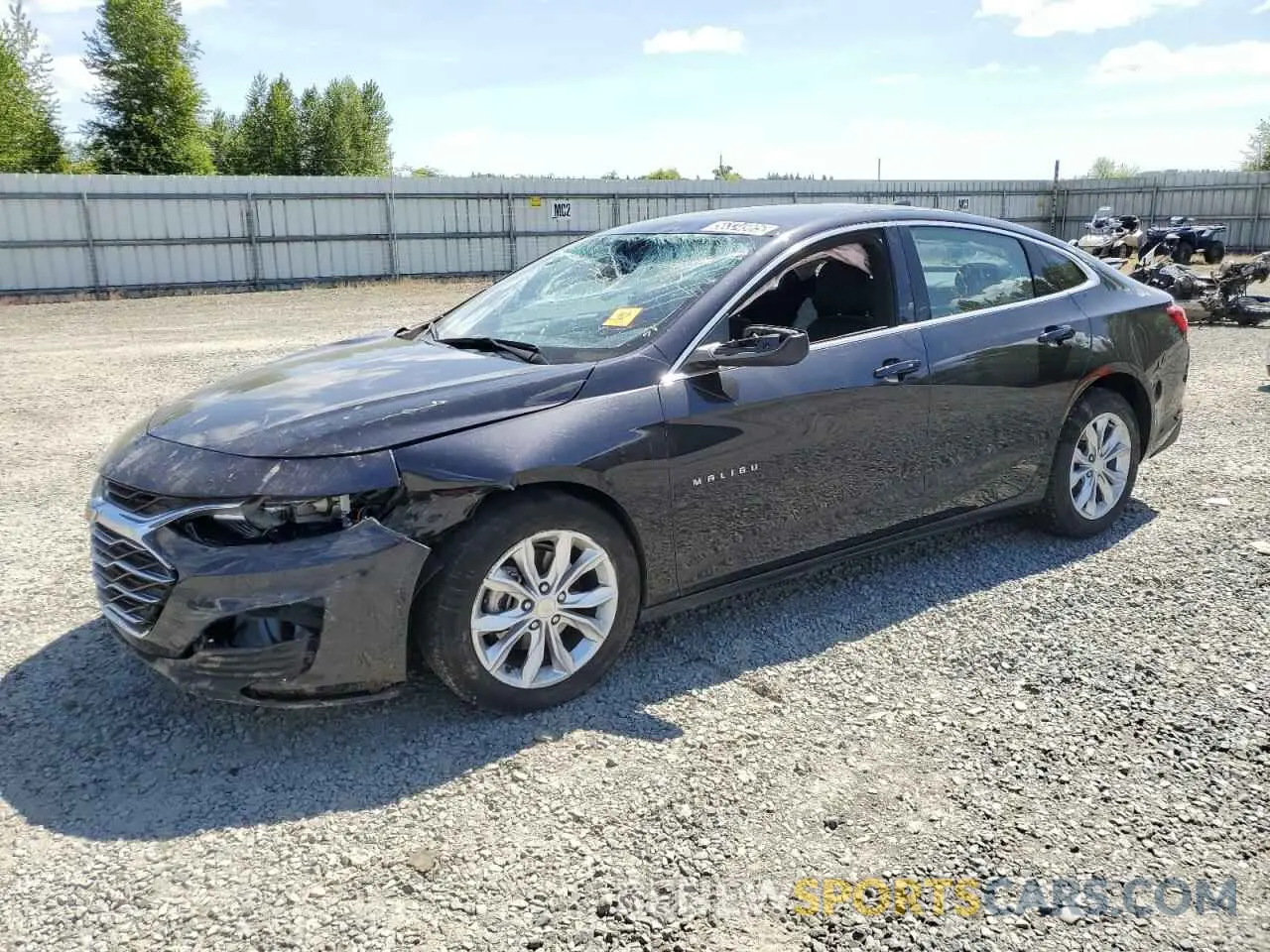 1 Photograph of a damaged car 1G1ZD5STXPF241886 CHEVROLET MALIBU 2023
