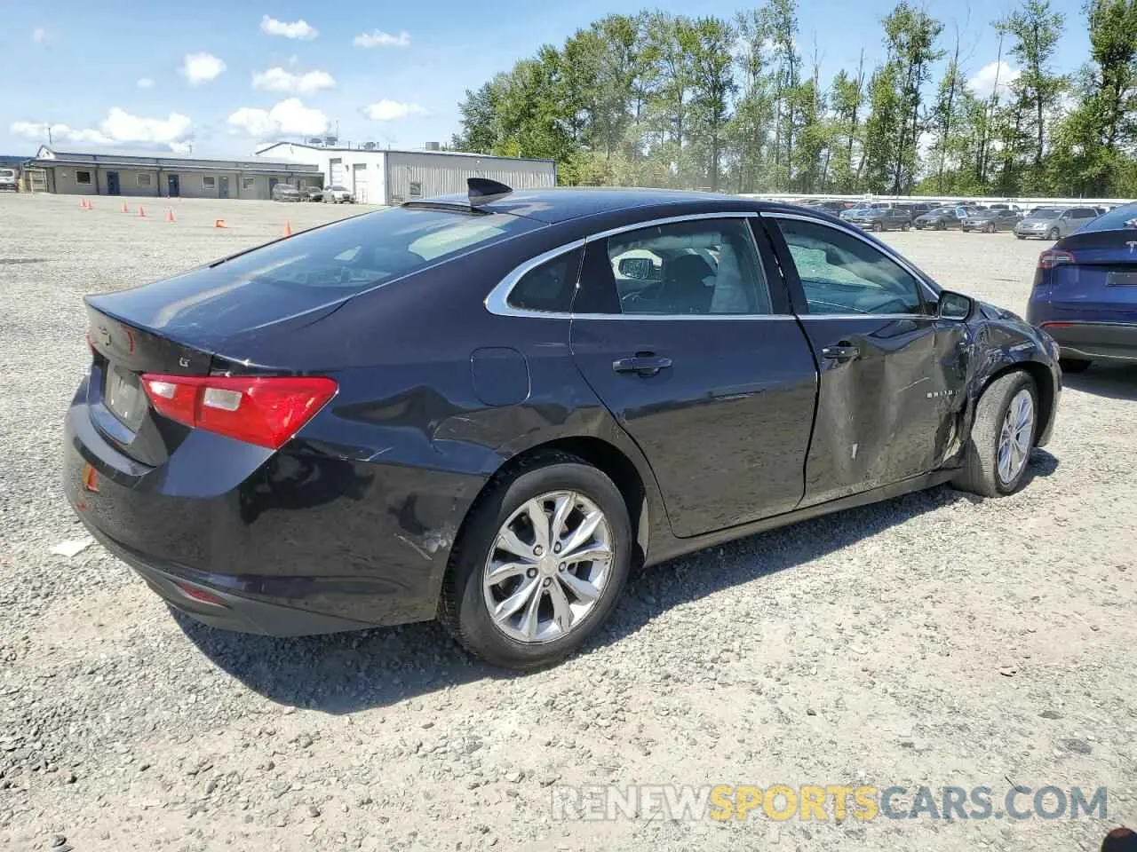 3 Photograph of a damaged car 1G1ZD5STXPF241886 CHEVROLET MALIBU 2023