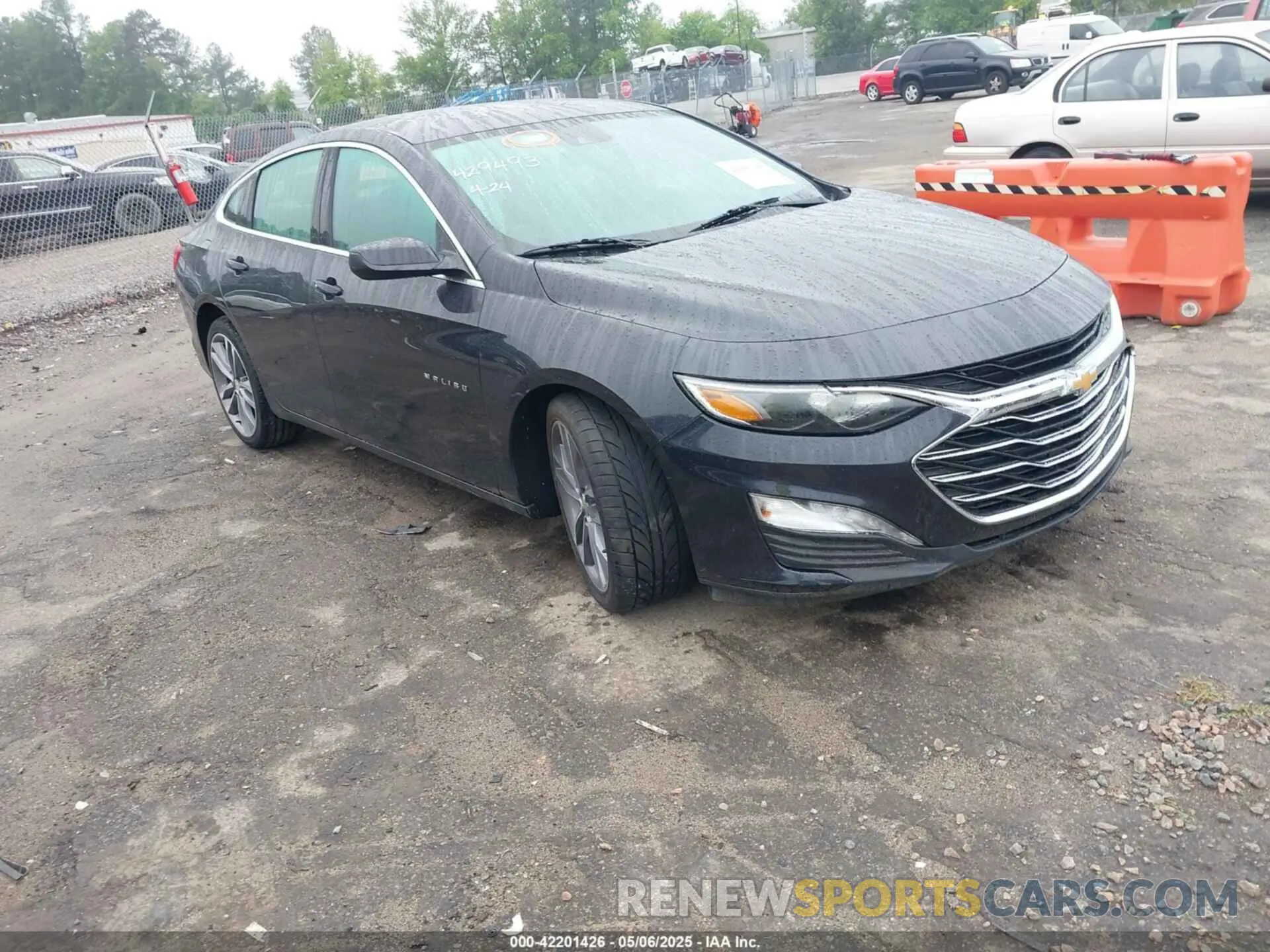 1 Photograph of a damaged car 1G1ZD5STXPF242049 CHEVROLET MALIBU 2023