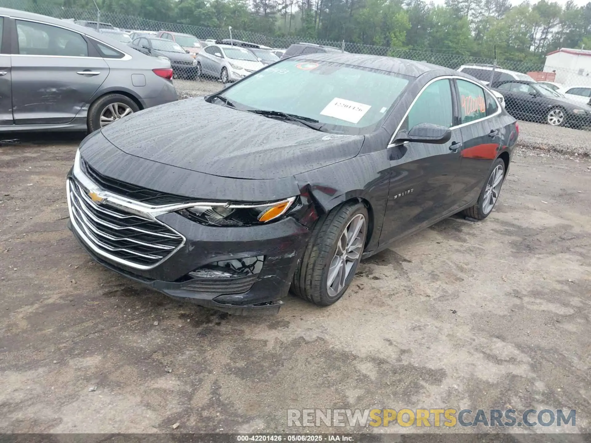 2 Photograph of a damaged car 1G1ZD5STXPF242049 CHEVROLET MALIBU 2023