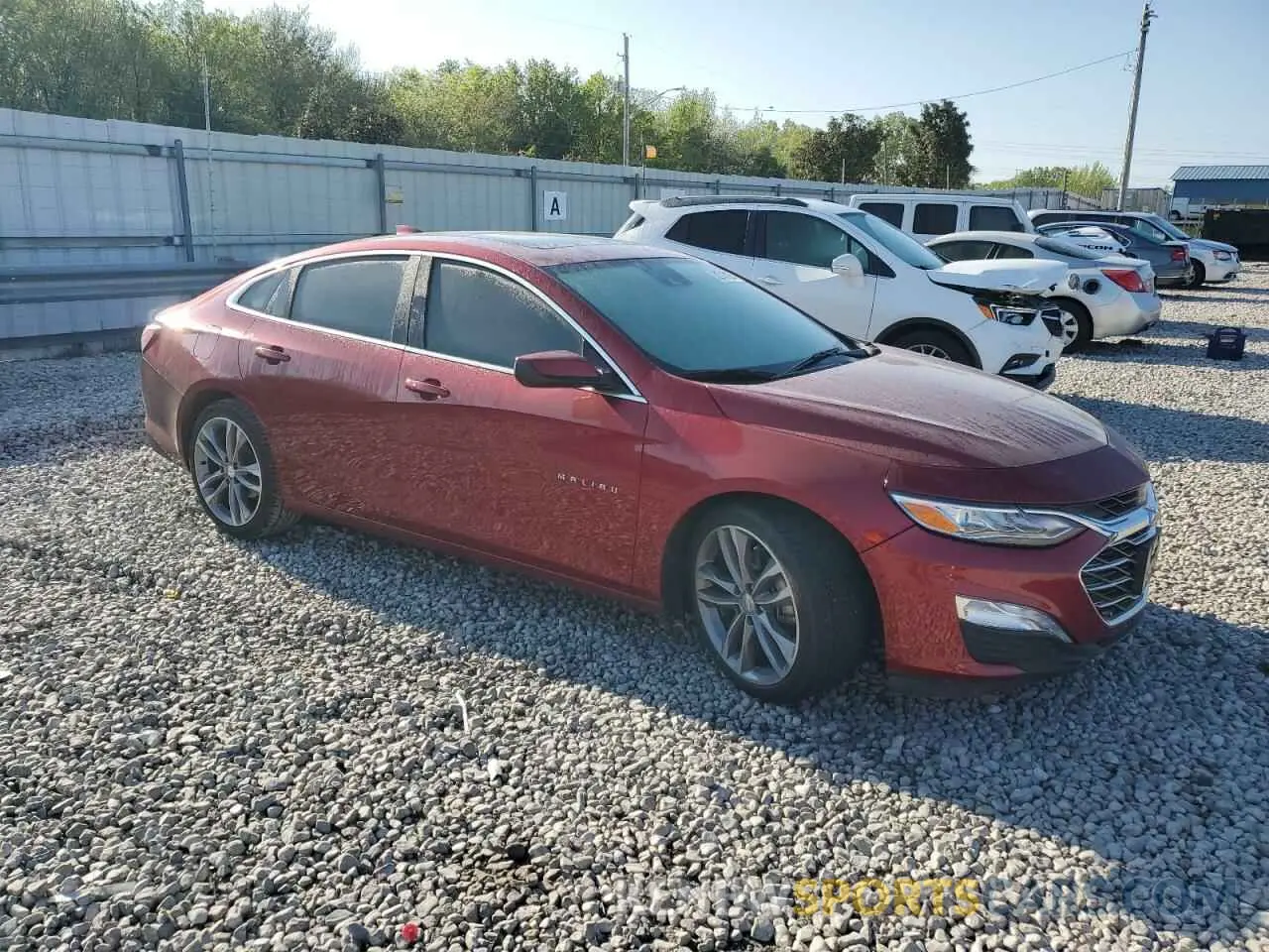 4 Photograph of a damaged car 1G1ZE5ST0PF129174 CHEVROLET MALIBU 2023