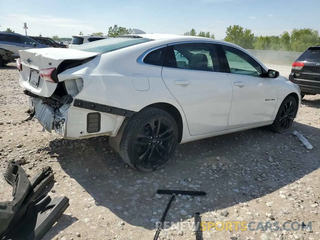3 Photograph of a damaged car 1G1ZE5ST4PF151338 CHEVROLET MALIBU 2023