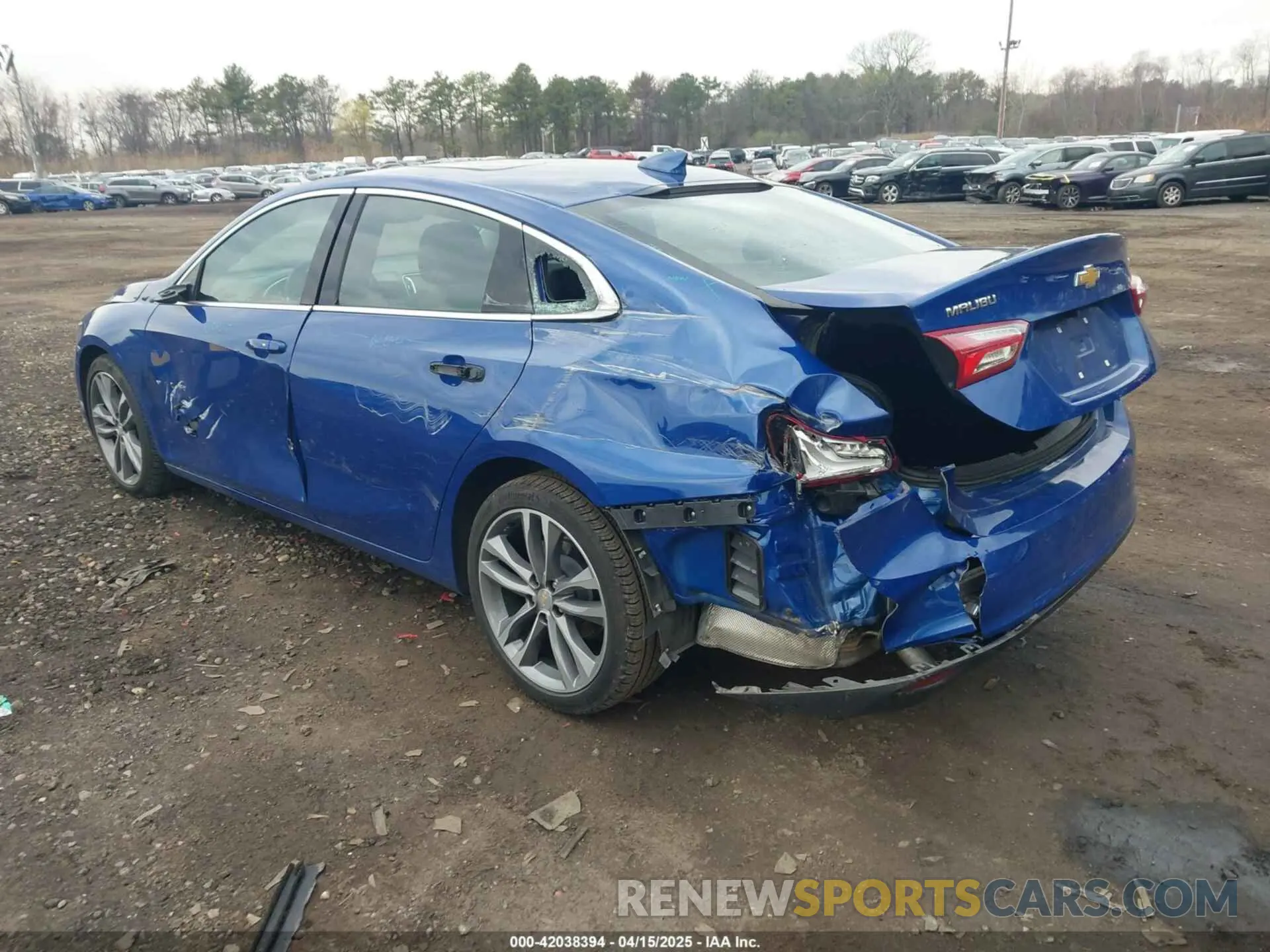 3 Photograph of a damaged car 1G1ZE5ST5PF145919 CHEVROLET MALIBU 2023