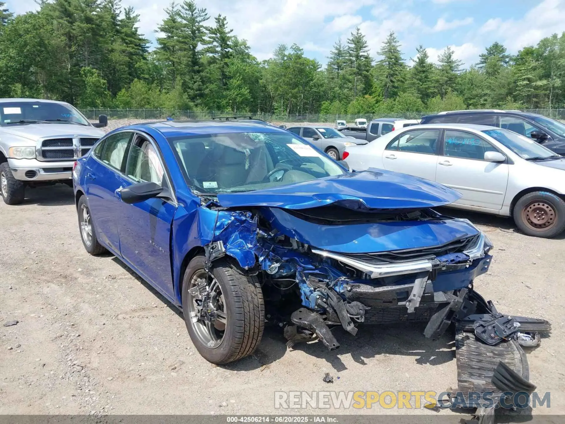 1 Photograph of a damaged car 1G1ZE5ST6PF157416 CHEVROLET MALIBU 2023