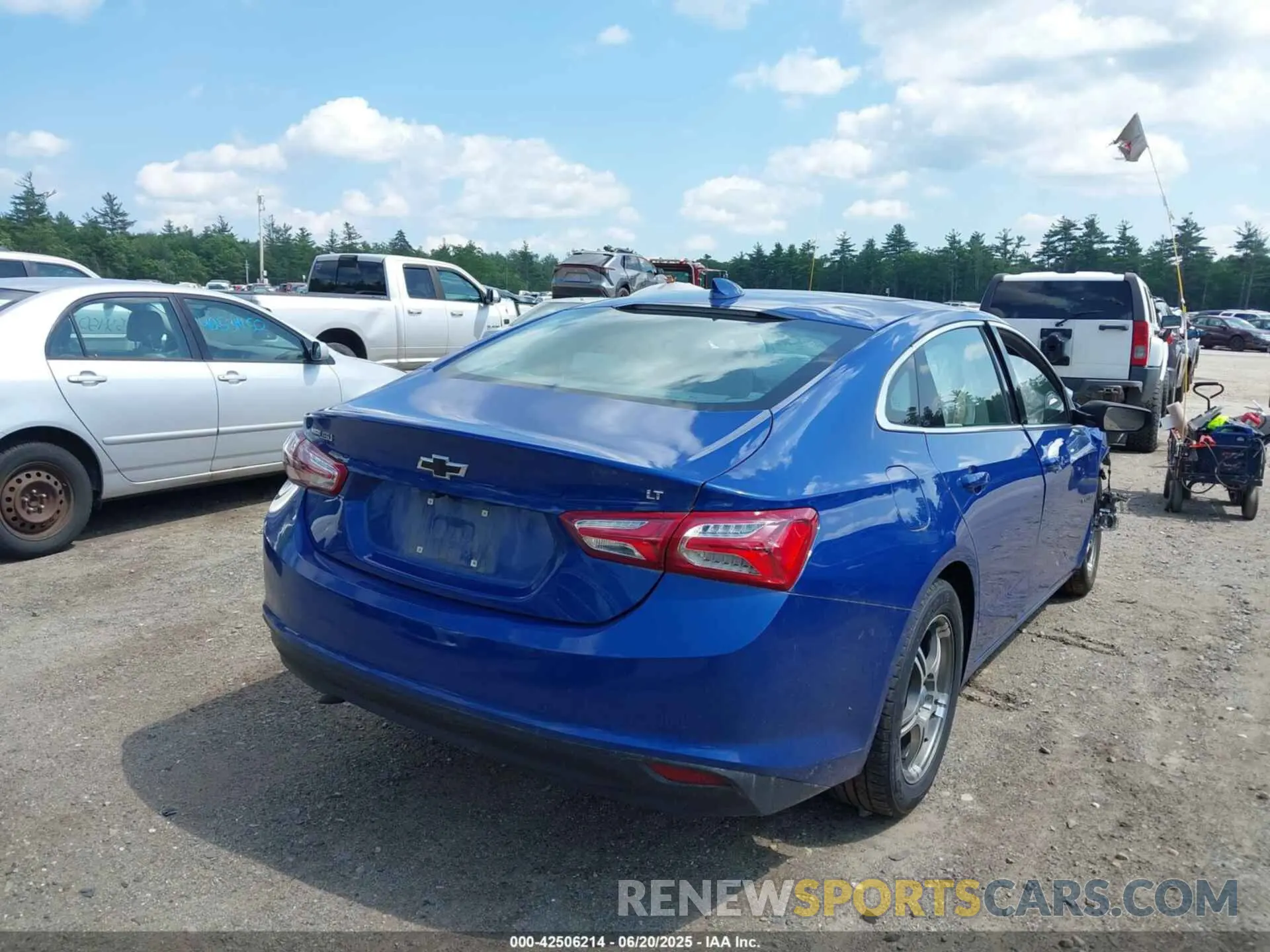 4 Photograph of a damaged car 1G1ZE5ST6PF157416 CHEVROLET MALIBU 2023
