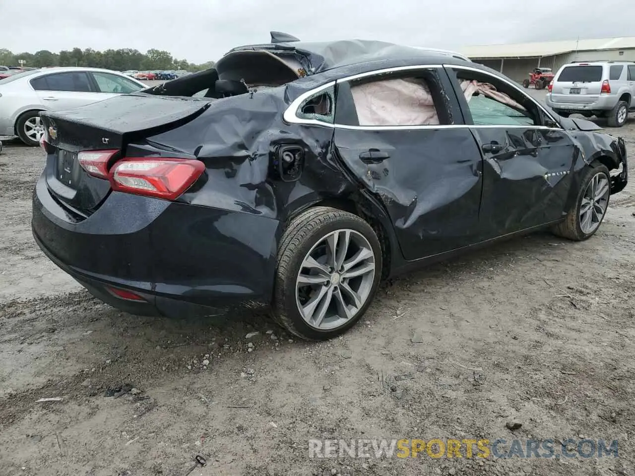 3 Photograph of a damaged car 1G1ZE5ST7PF119368 CHEVROLET MALIBU 2023