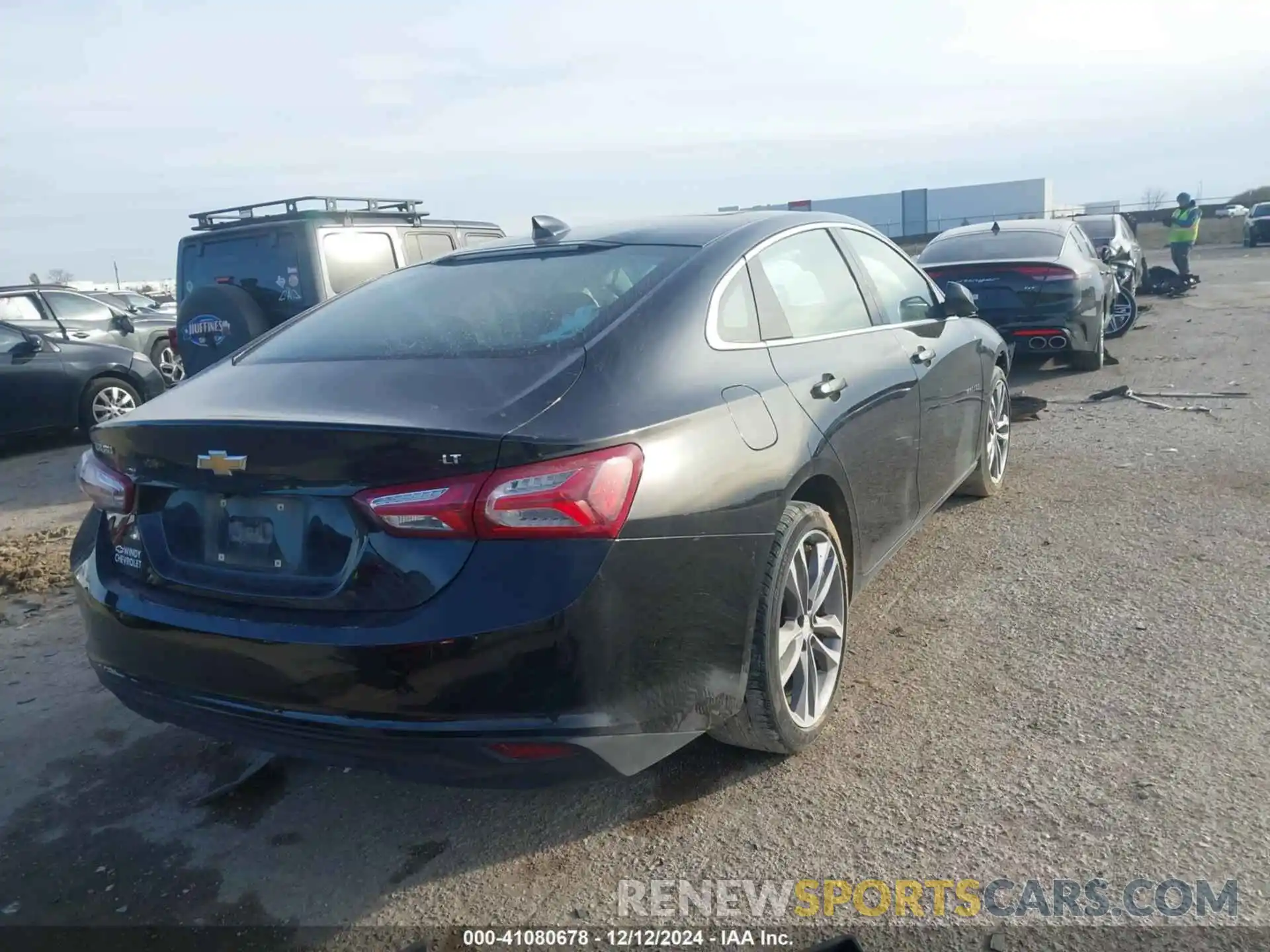 4 Photograph of a damaged car 1G1ZE5ST7PF123047 CHEVROLET MALIBU 2023