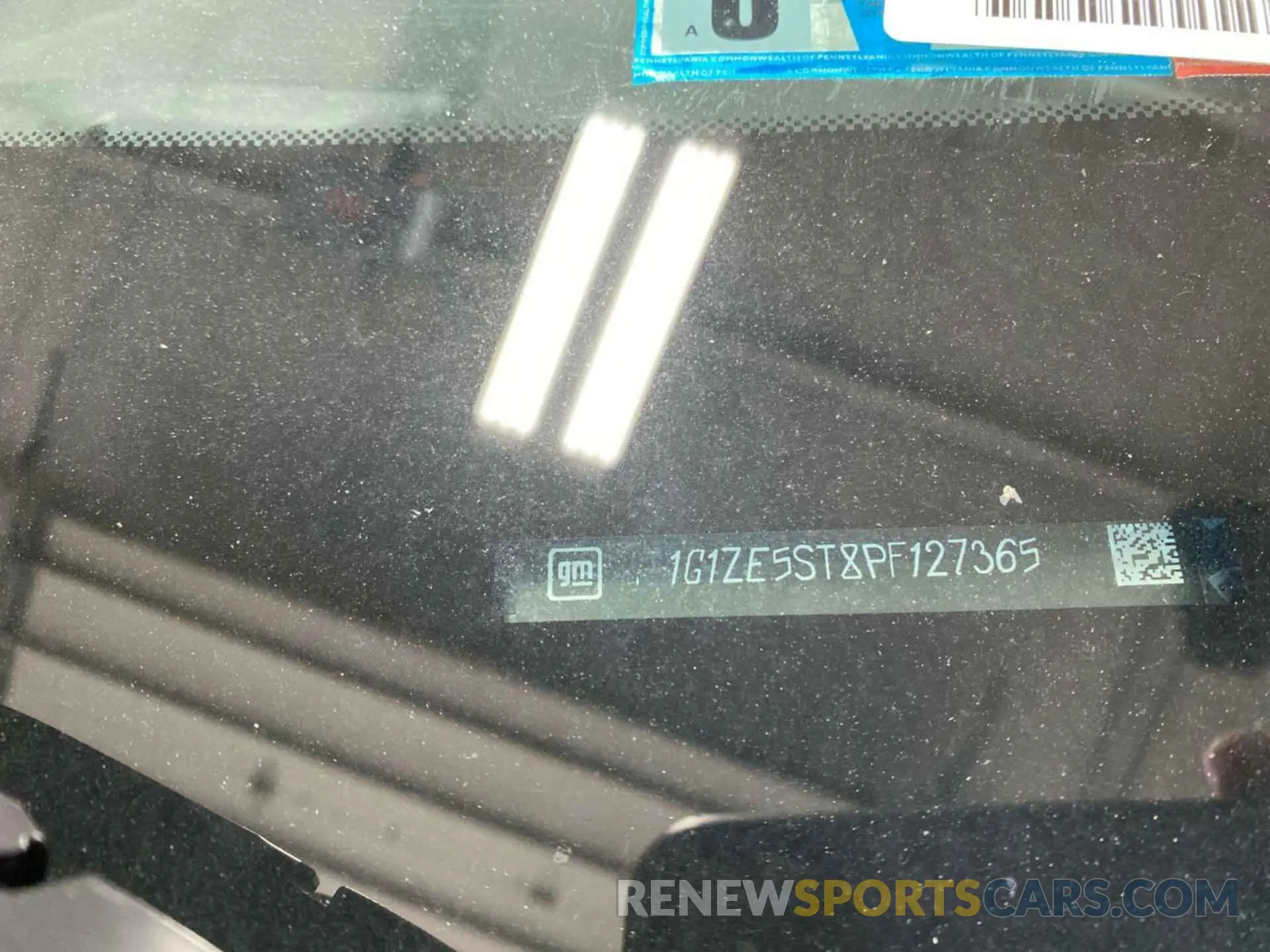 25 Photograph of a damaged car 1G1ZE5ST8PF127365 CHEVROLET MALIBU 2023