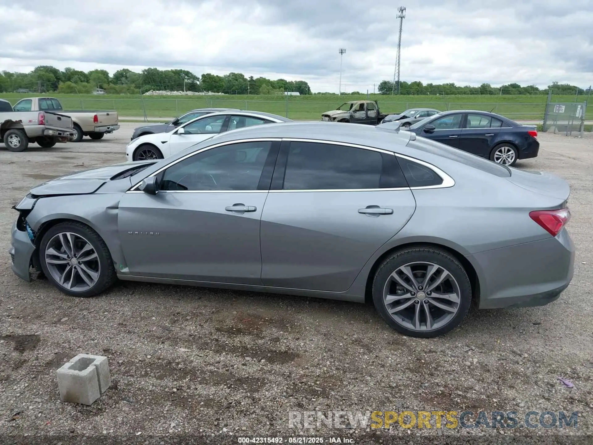 15 Photograph of a damaged car 1G1ZE5STXPF128596 CHEVROLET MALIBU 2023