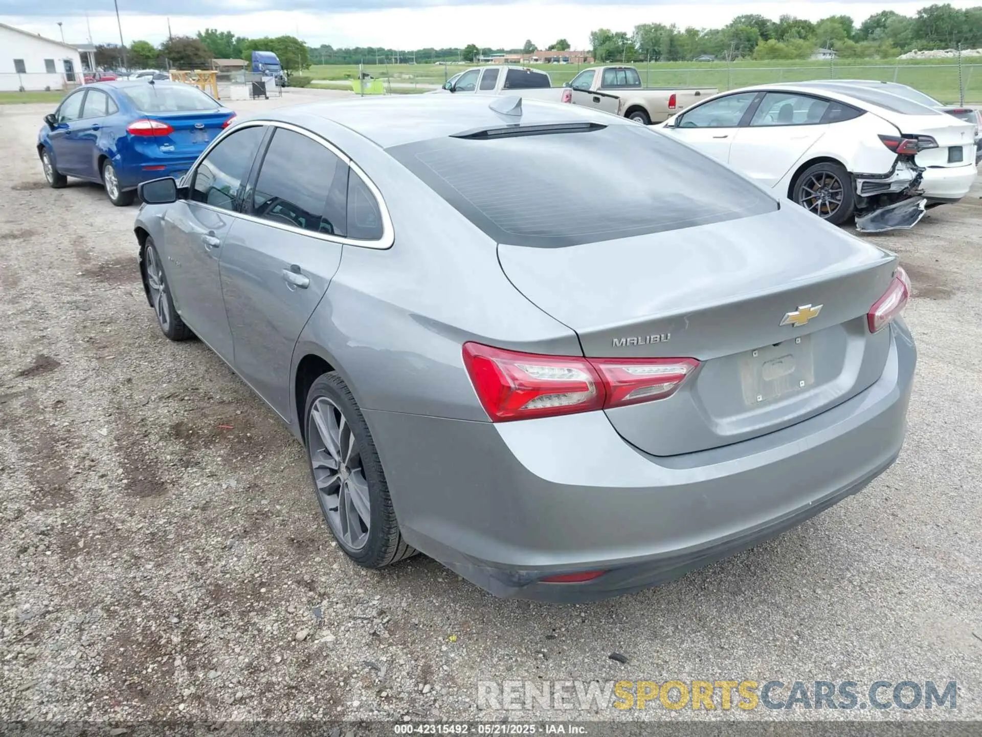 3 Photograph of a damaged car 1G1ZE5STXPF128596 CHEVROLET MALIBU 2023