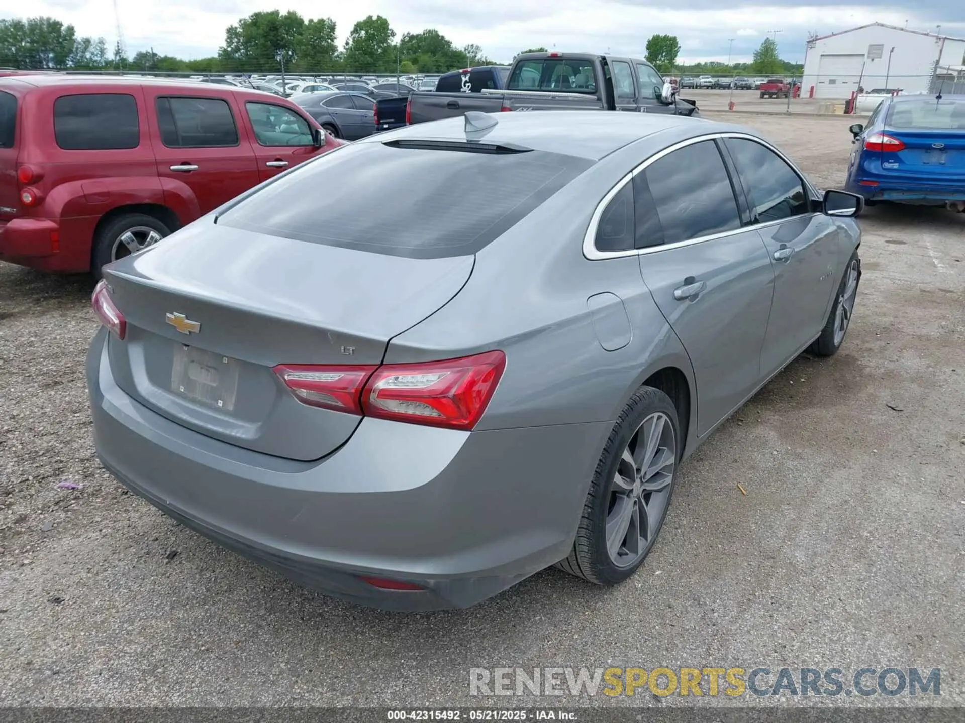 4 Photograph of a damaged car 1G1ZE5STXPF128596 CHEVROLET MALIBU 2023