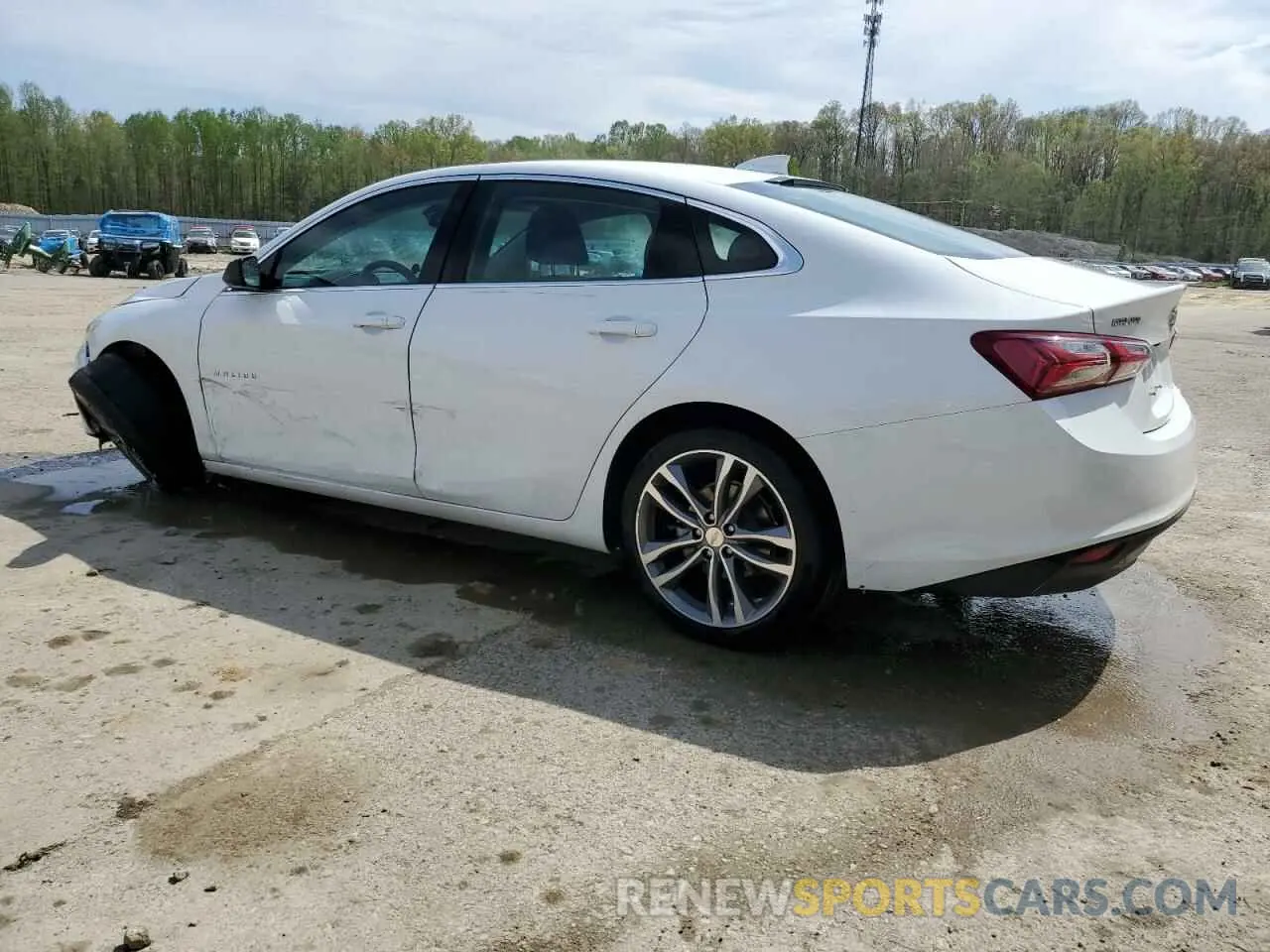 2 Photograph of a damaged car 1G1ZE5STXPF166751 CHEVROLET MALIBU 2023