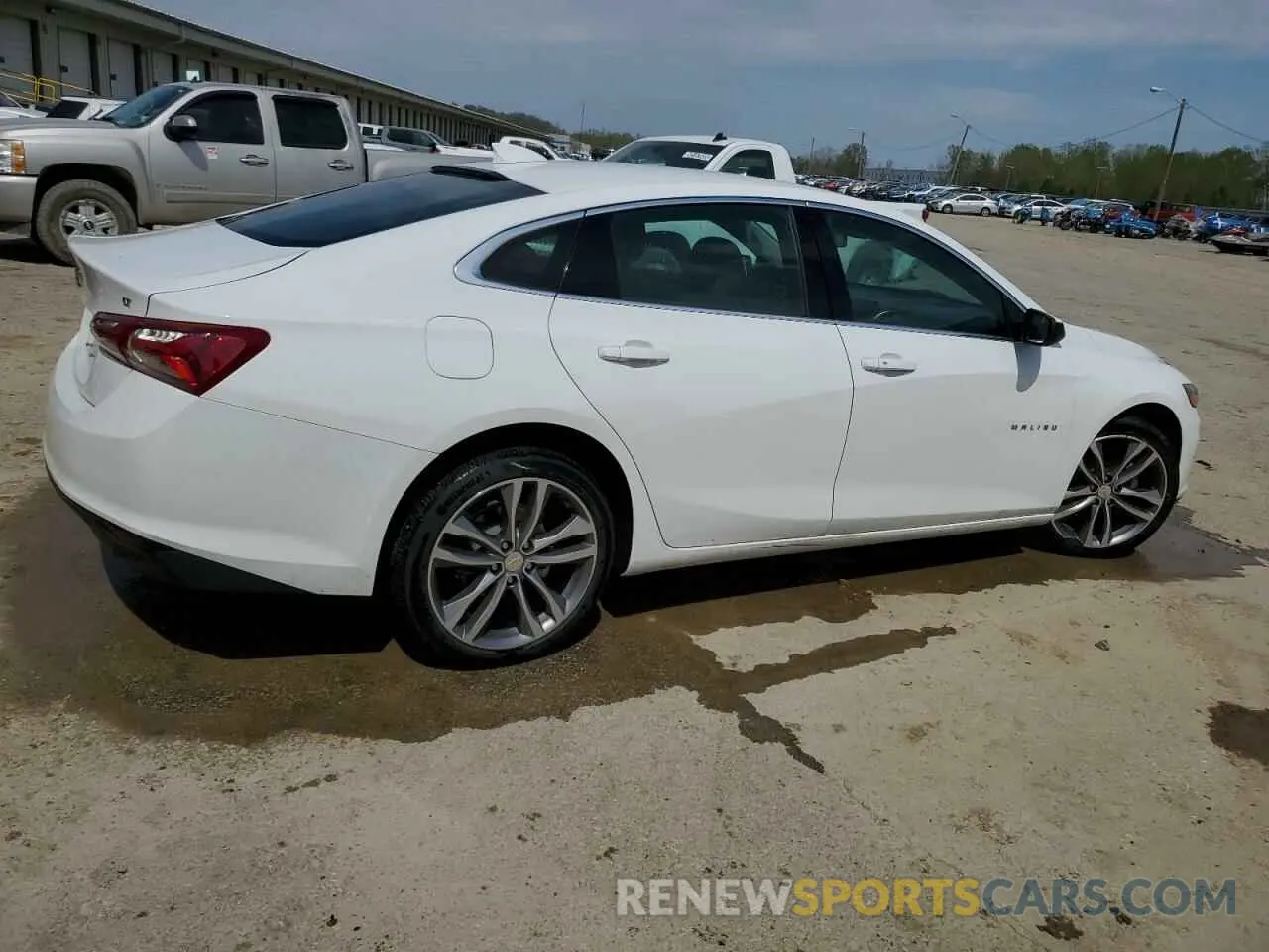 3 Photograph of a damaged car 1G1ZE5STXPF166751 CHEVROLET MALIBU 2023