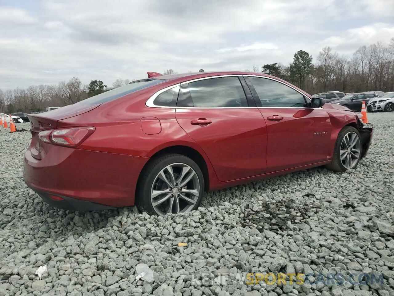 3 Photograph of a damaged car 1G1ZE5STXPF217407 CHEVROLET MALIBU 2023