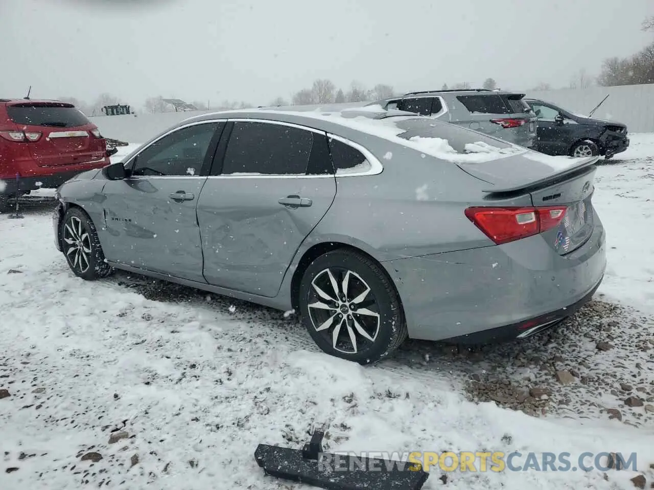 2 Photograph of a damaged car 1G1ZG5ST0PF148236 CHEVROLET MALIBU 2023