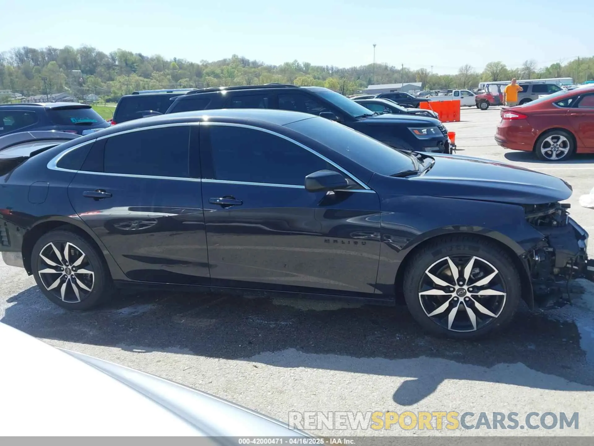 14 Photograph of a damaged car 1G1ZG5ST0PF155266 CHEVROLET MALIBU 2023