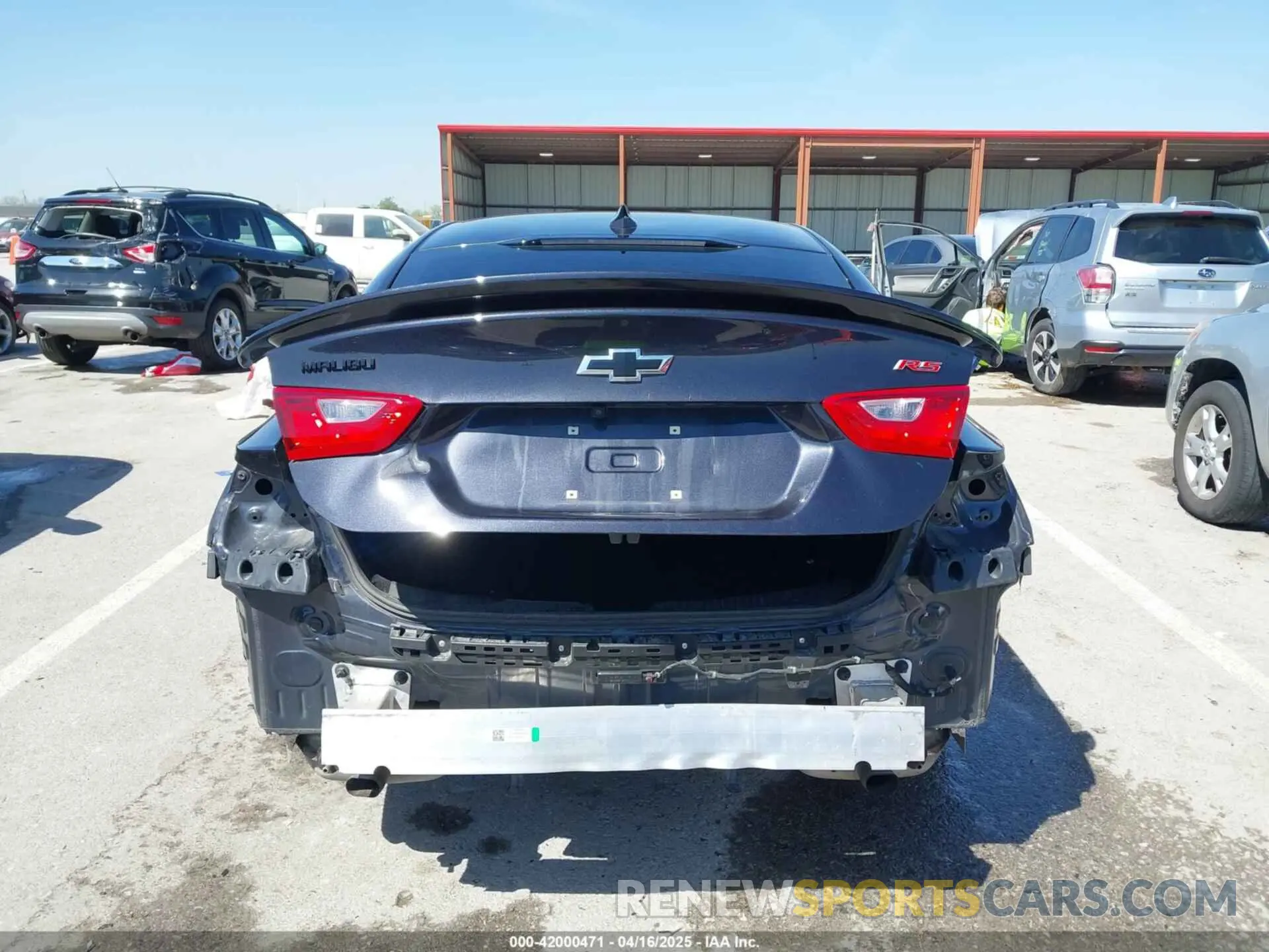 17 Photograph of a damaged car 1G1ZG5ST0PF155266 CHEVROLET MALIBU 2023