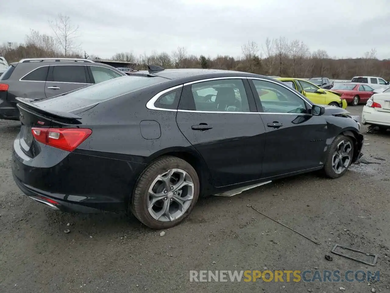 3 Photograph of a damaged car 1G1ZG5ST0PF158751 CHEVROLET MALIBU 2023