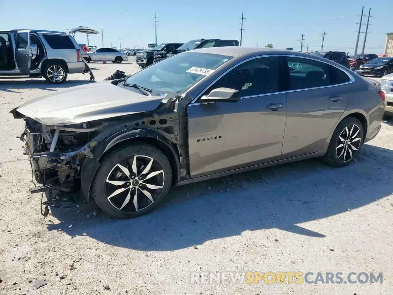 1 Photograph of a damaged car 1G1ZG5ST0PF215210 CHEVROLET MALIBU 2023
