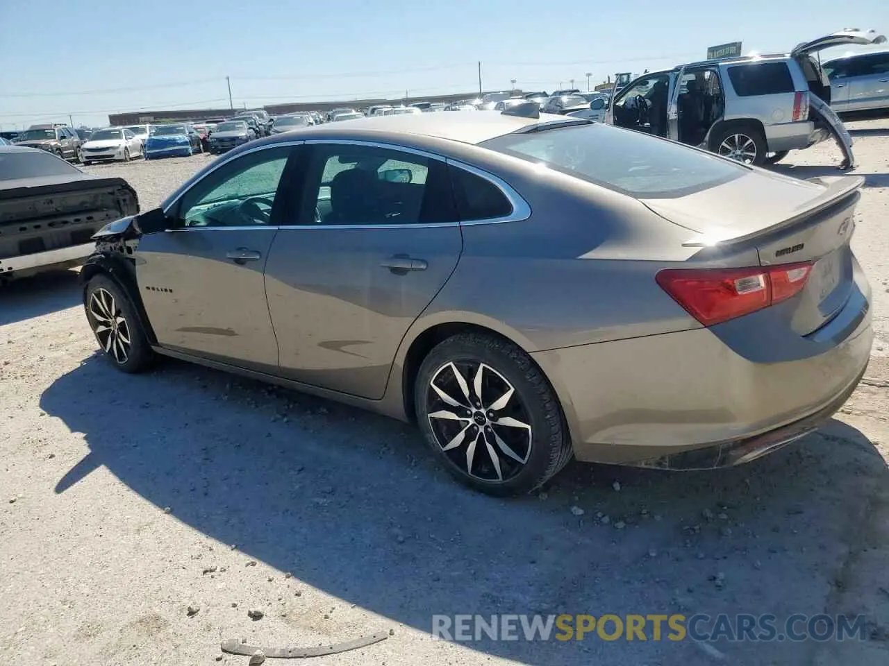 2 Photograph of a damaged car 1G1ZG5ST0PF215210 CHEVROLET MALIBU 2023