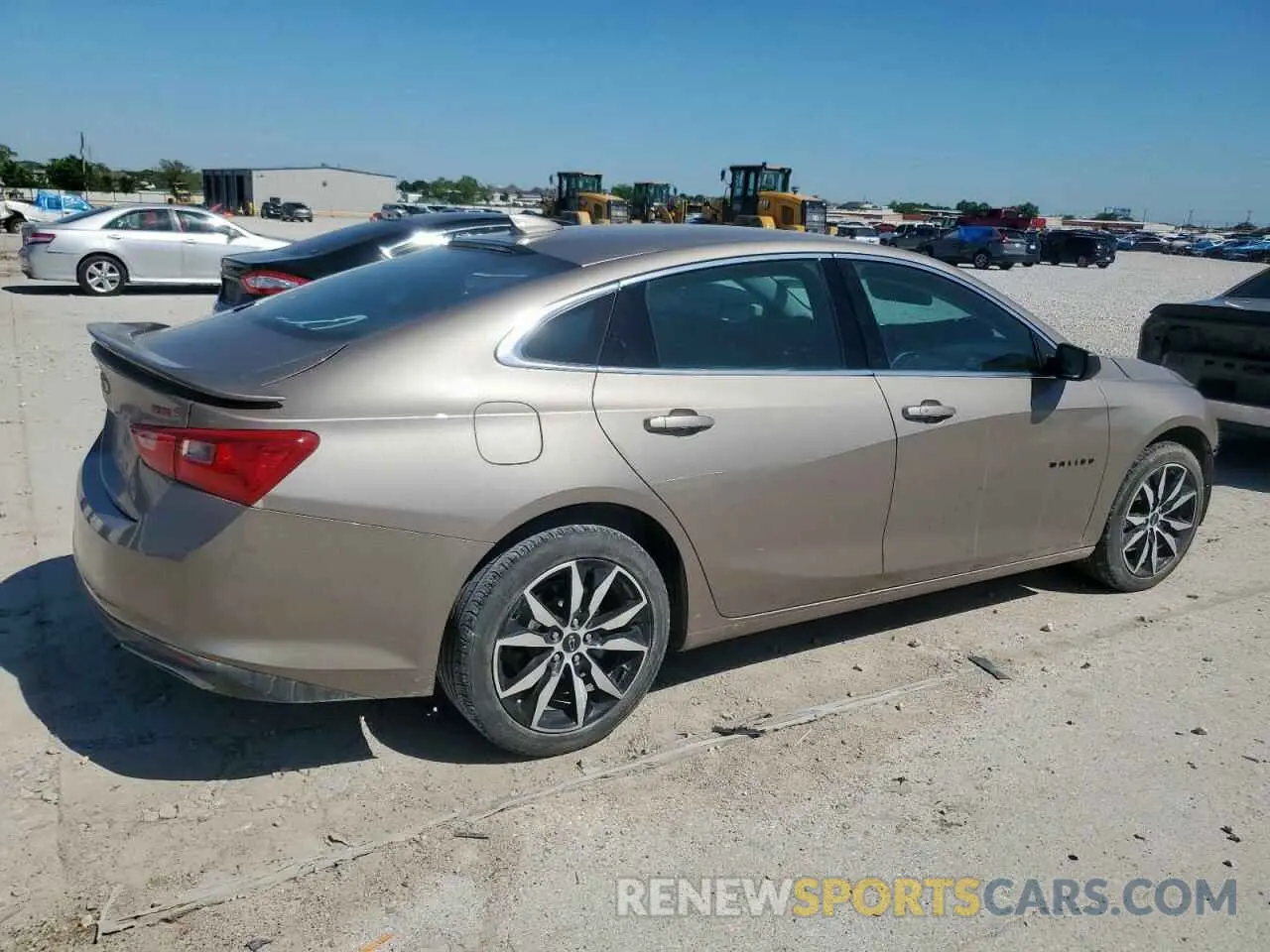 3 Photograph of a damaged car 1G1ZG5ST0PF215210 CHEVROLET MALIBU 2023