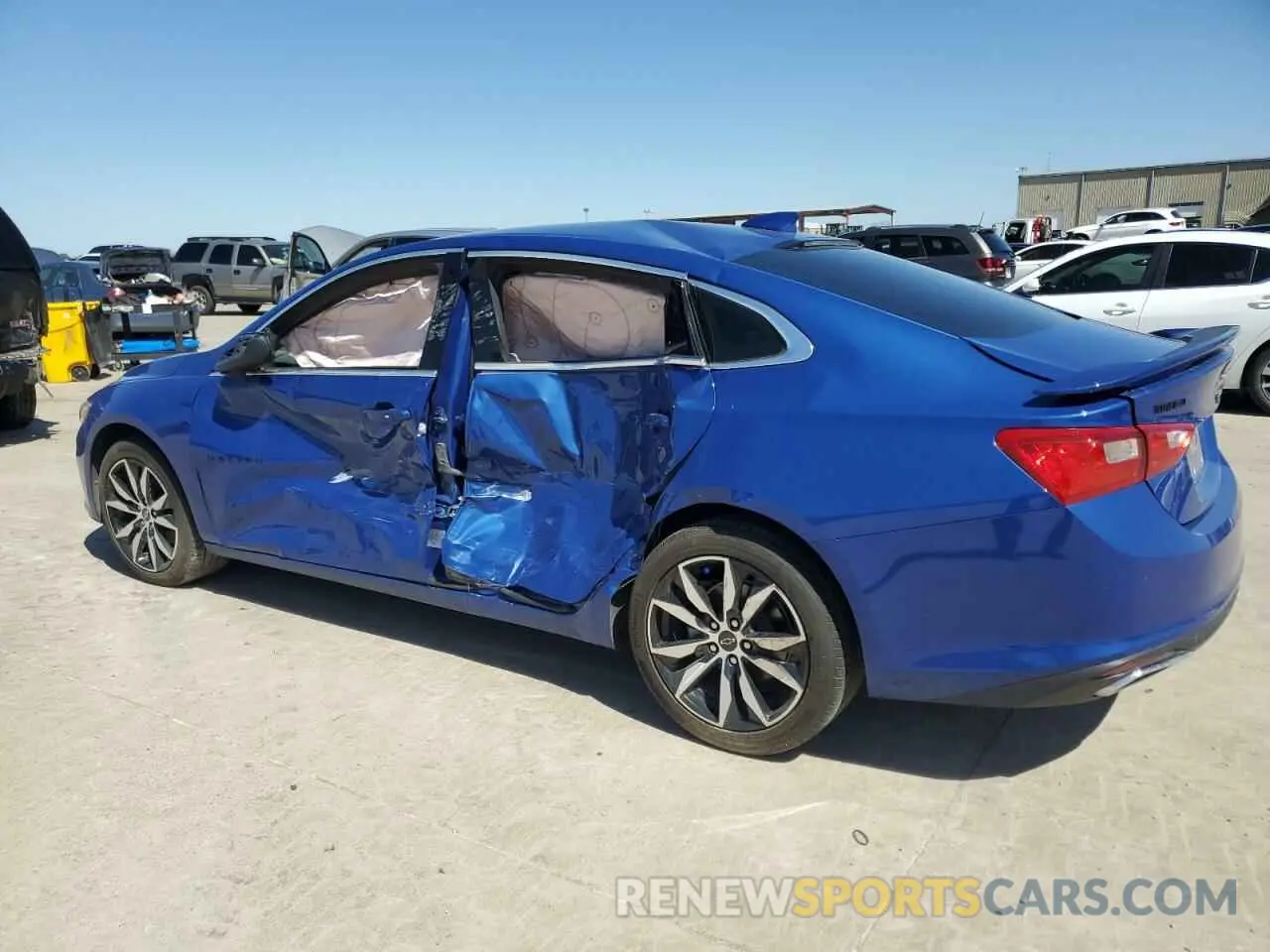 2 Photograph of a damaged car 1G1ZG5ST0PF239295 CHEVROLET MALIBU 2023