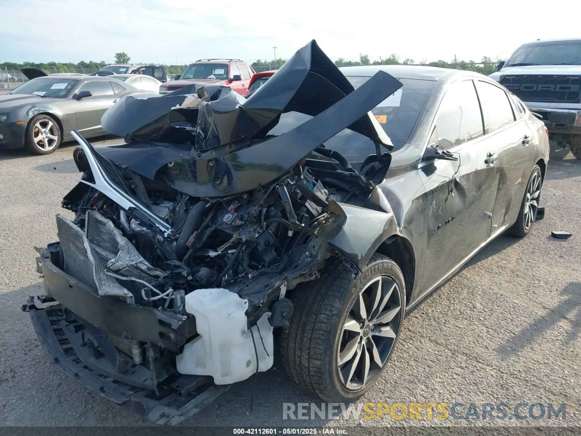 2 Photograph of a damaged car 1G1ZG5ST1PF147614 CHEVROLET MALIBU 2023