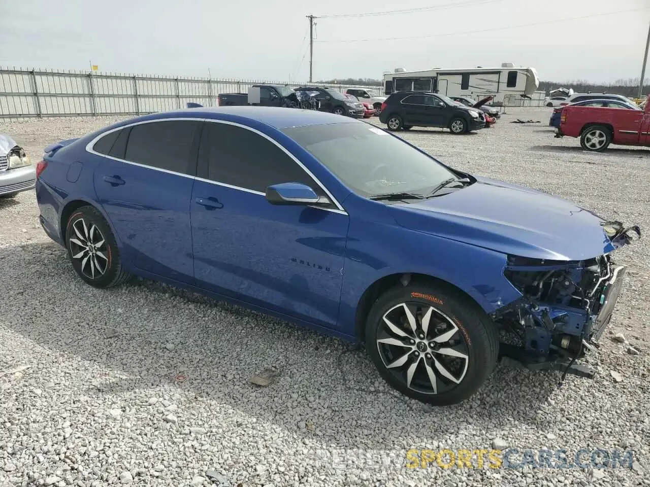 4 Photograph of a damaged car 1G1ZG5ST1PF178085 CHEVROLET MALIBU 2023