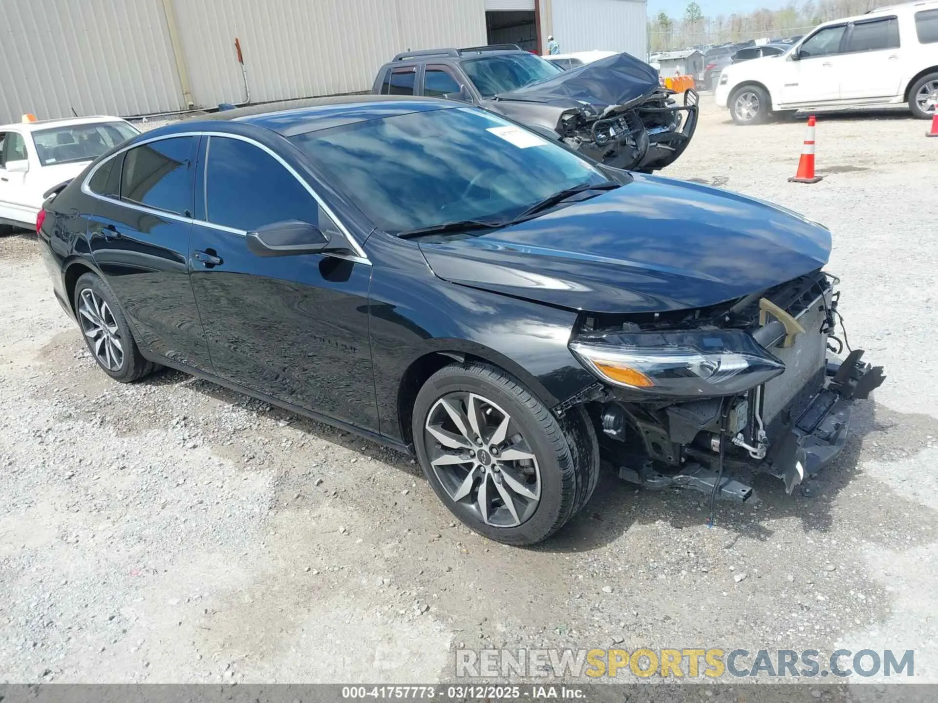1 Photograph of a damaged car 1G1ZG5ST1PF247261 CHEVROLET MALIBU 2023