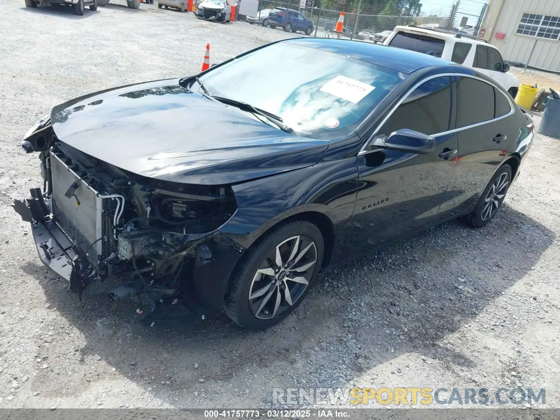 2 Photograph of a damaged car 1G1ZG5ST1PF247261 CHEVROLET MALIBU 2023