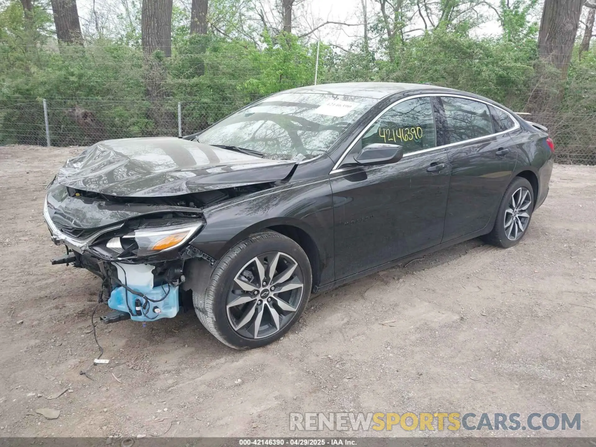 2 Photograph of a damaged car 1G1ZG5ST3PF121015 CHEVROLET MALIBU 2023